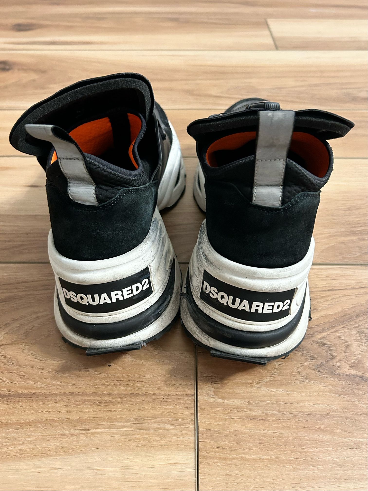 Dsquared2 Dsquared2 "The Rolling Giant" – Black/White – EU 43 / US 10 Size US 10 / EU 43 - 5 Thumbnail