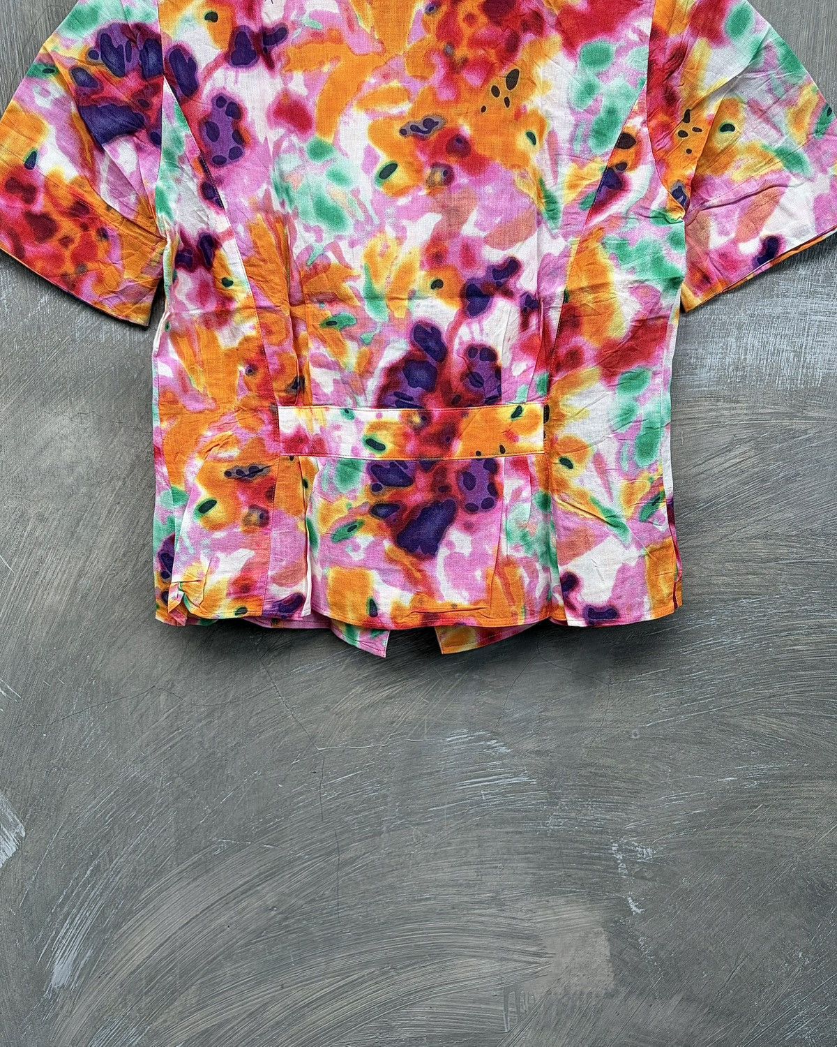 Louis Feraud Feraud Abstract Button Up Shirt Size S / US 4 / IT 40 - 10 Thumbnail