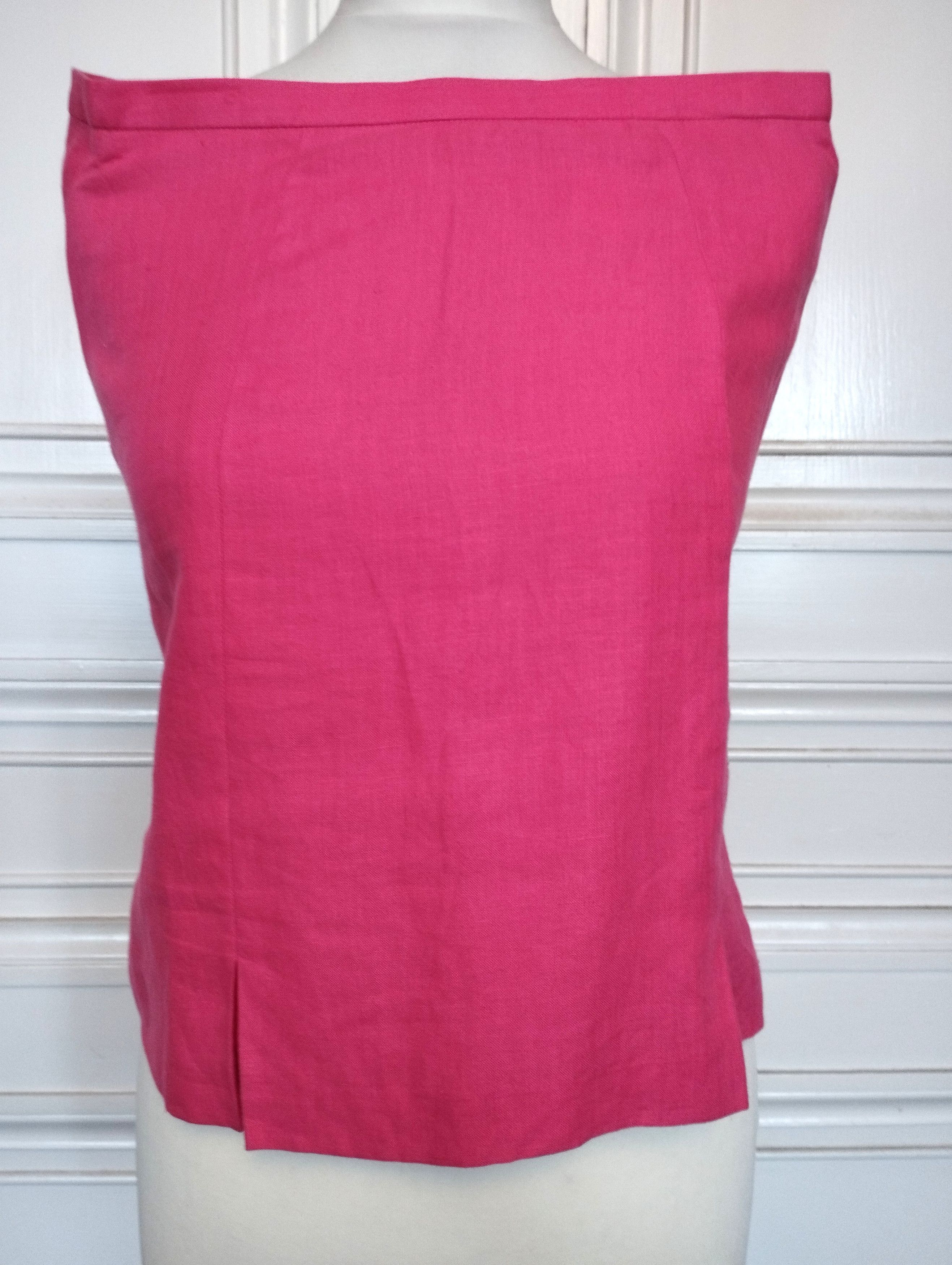 Kenzo Kenzo Jupe Lin Semi Tulipe T XS T32/34 Size 25" / US 0 / IT 36 - 5 Thumbnail