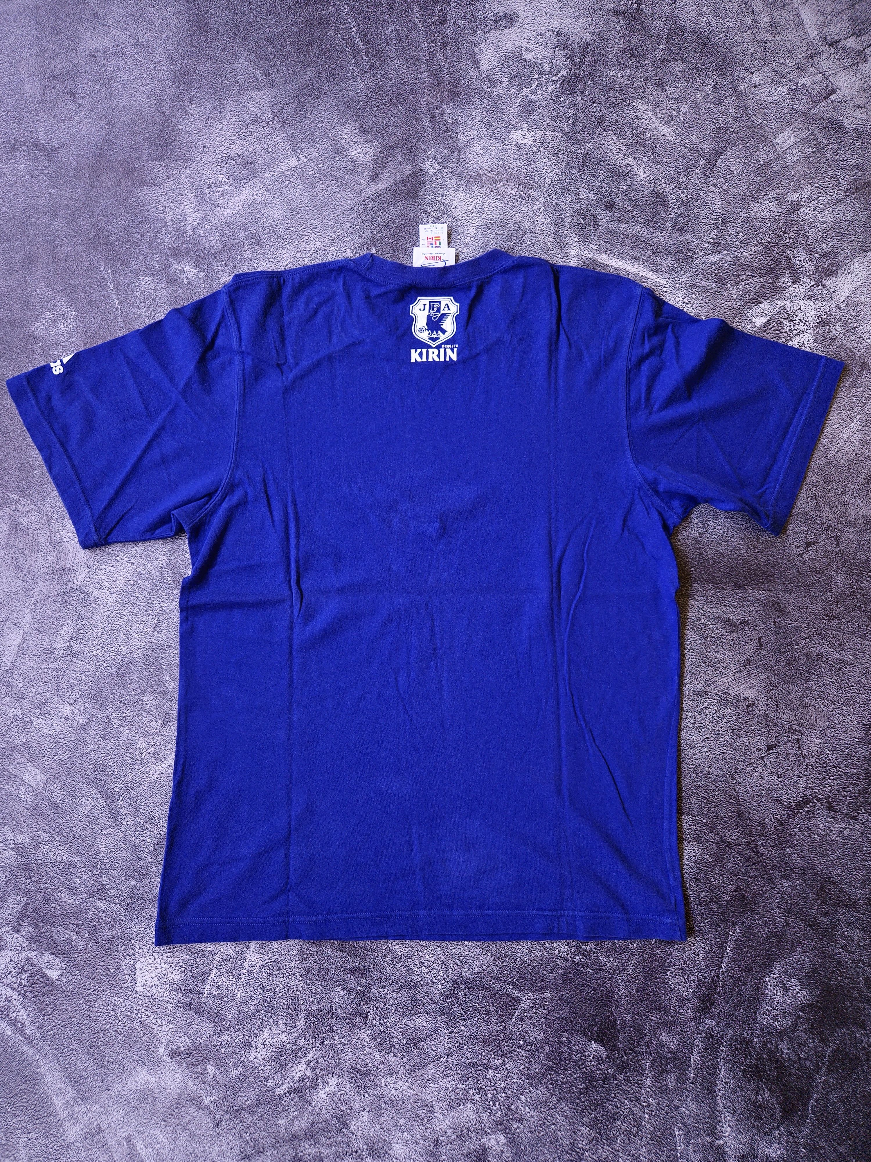 Adidas × Japanese Brand Vintage Adidas x Kirin T-Shirt 2000s "Philippe Trousier" Size US L / EU 52-54 / 3 - 4 Thumbnail