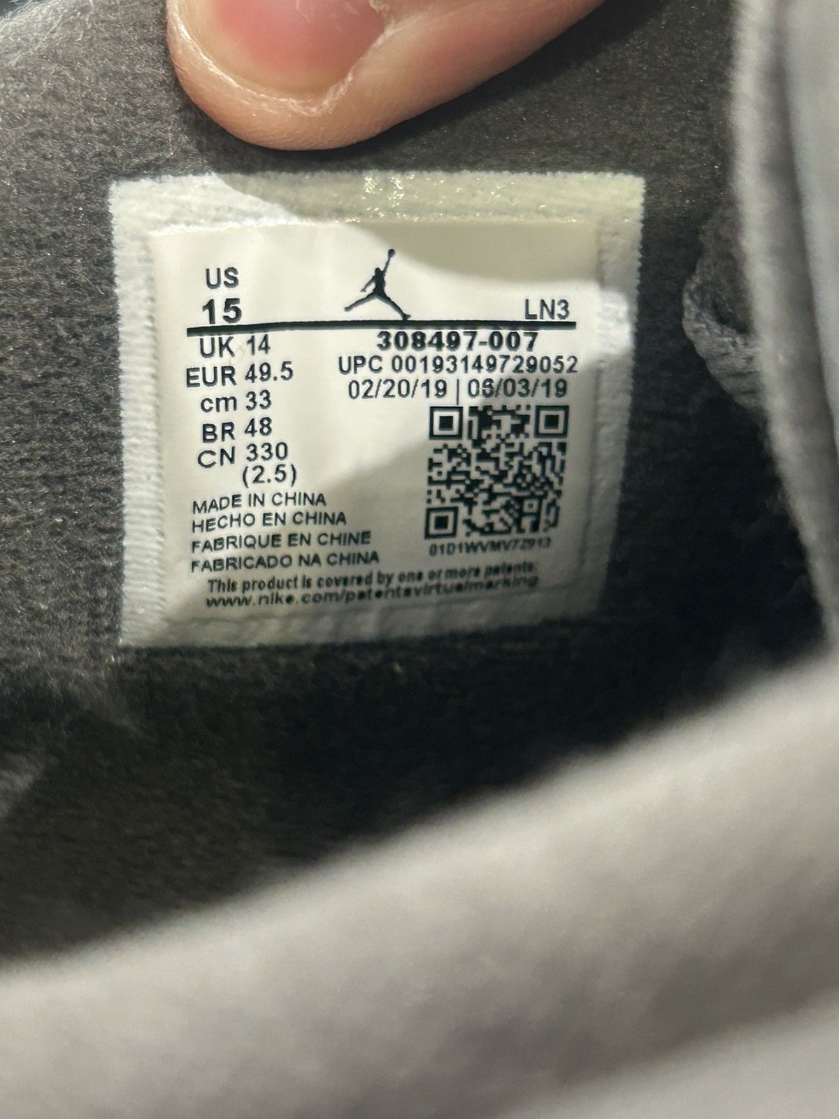 Jordan Brand Jordan 4 Cool grey 2019 Size US 15 / EU 48 - 12 Thumbnail