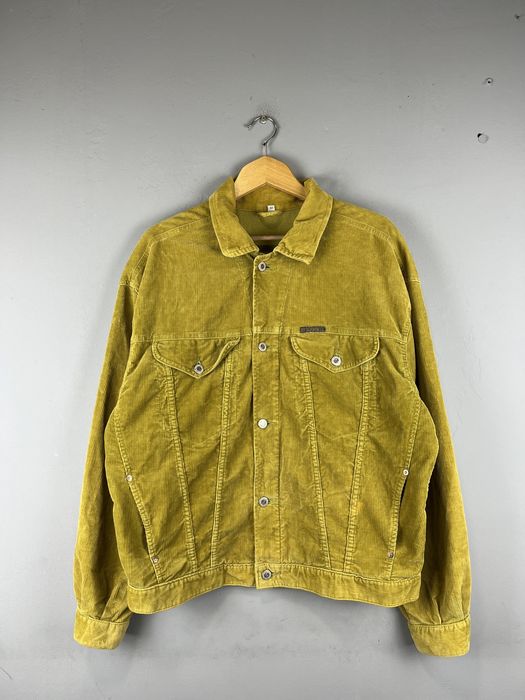 Vintage Jet Clothing CO 90s Wide Wale Corduory Harrington Jacket L