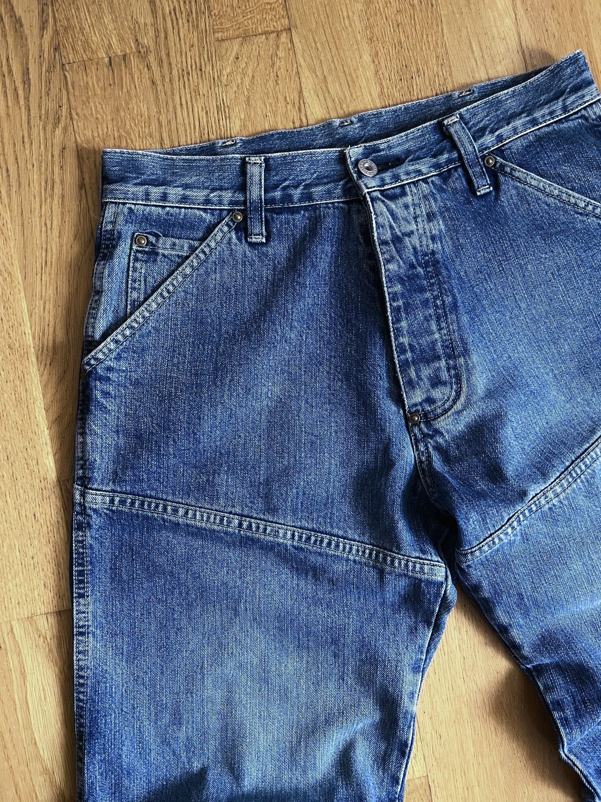 G-Star Y2K G-Star Double Knee Elwood Baggy Fit Denim Jeans Size US 30 / EU 46 - 7 Thumbnail