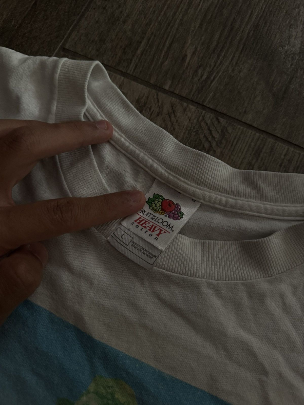 Fruit Of The Loom × Vintage Vintage funny “Hell Yes That’s my Wife” shirt Size US L / EU 52-54 / 3 - 3 Thumbnail