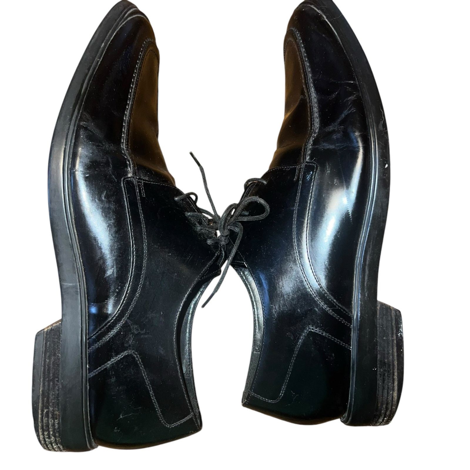 Cole Haan Cole Haan Men’s Nike Air Wallace Oxfords Shoes Black 11.5 Size US 11.5 / EU 44-45 - 4 Thumbnail