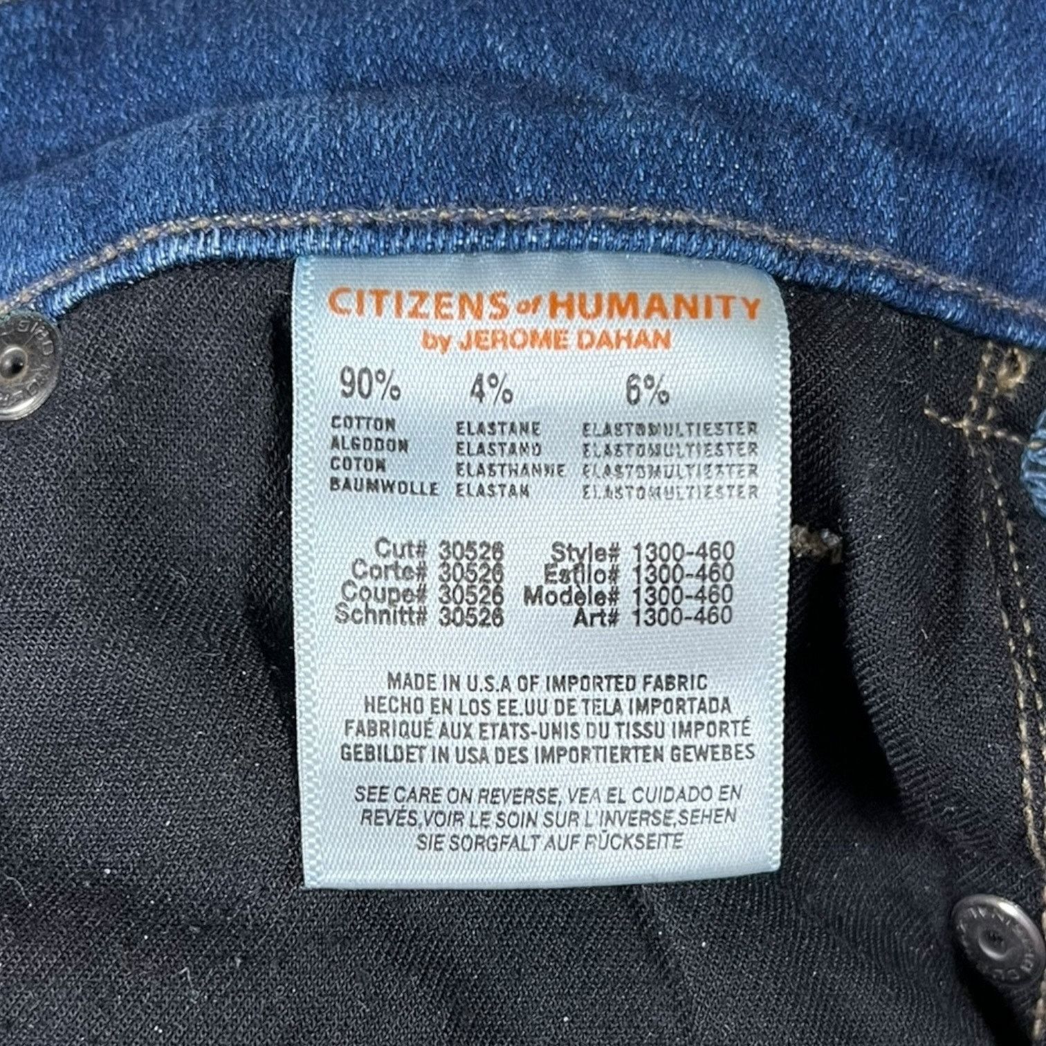 Citizens Of Humanity Citizens of Humanity Avedon Low Rise Skinny Leg Women's 25 Size 25" / US 0 / IT 36 - 9 Thumbnail