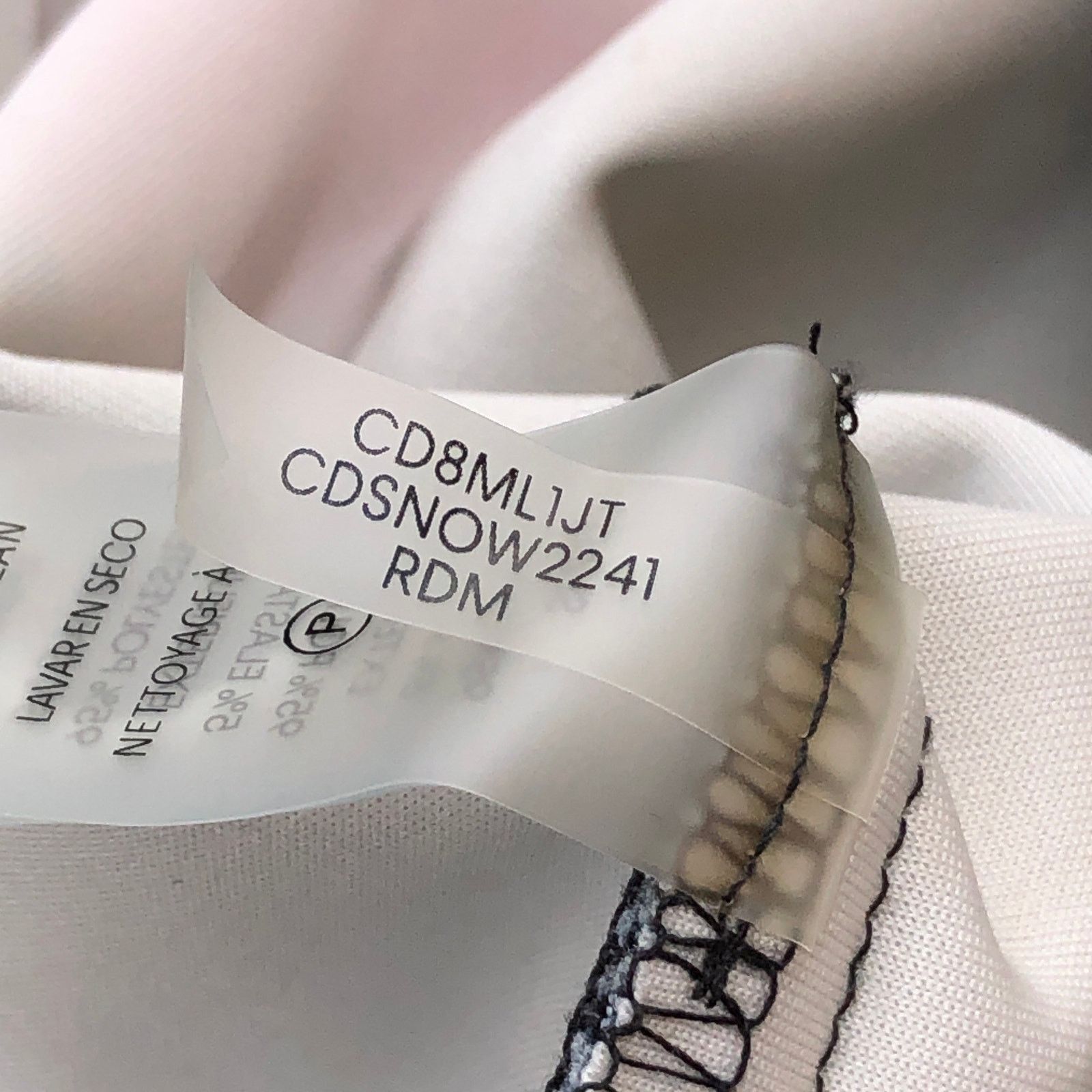 Calvin Klein Calvin Klein Size 10 Dress Scuba Roses Sleeveless Career Size L / US 10 / IT 46 - 17 Thumbnail