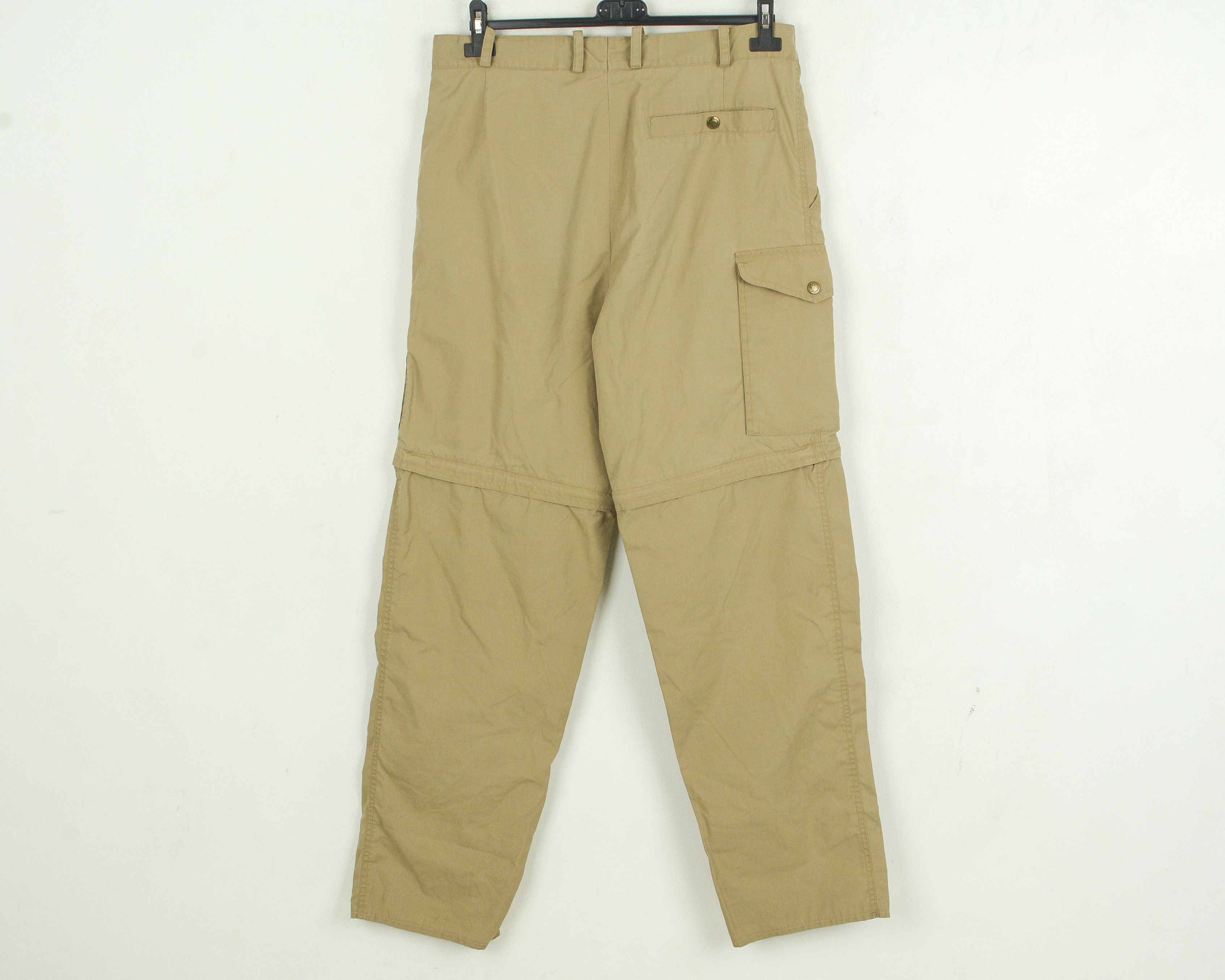 Fjallraven Zip Off waxed Pants 50 size W33 W34 trousers M Bushcraft Size US 34 / EU 50 - 6 Thumbnail