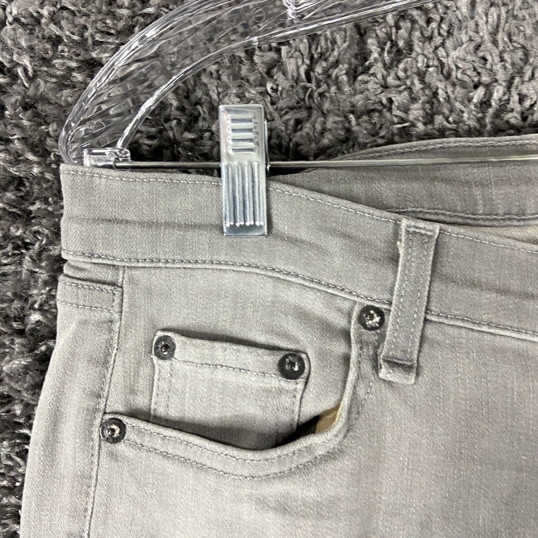 Rag & Bone RAG & BONE The Dre Jeans Skinny Gray Women 27 Size 27" / US 4 / IT 40 - 3 Thumbnail