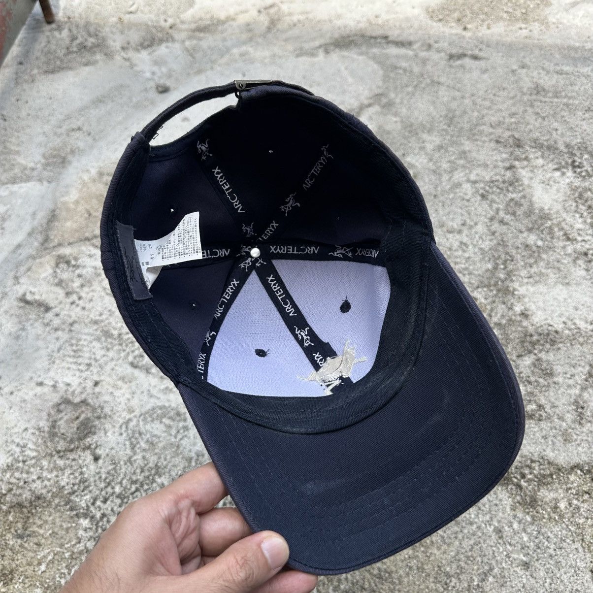 Arc'teryx Arc’teryx Traverse Logo Cap Navy Adjustable Gorpcore Outdoor Size ONE SIZE - 9 Thumbnail