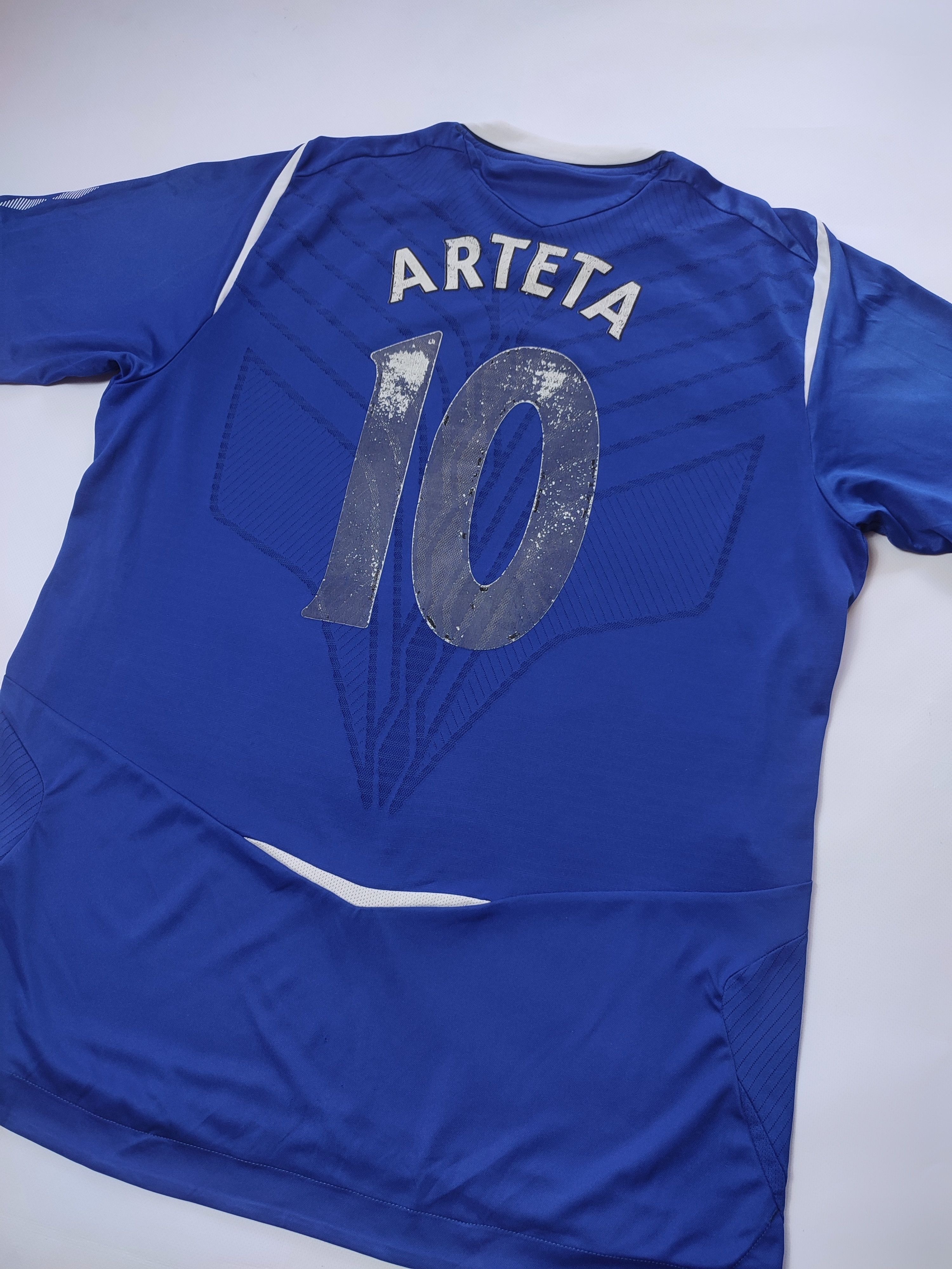 Vintage Everton FC 2008-2009 Home Jersey Arteta 10 Umbro Size US M / EU 48-50 / 2 - 9 Thumbnail