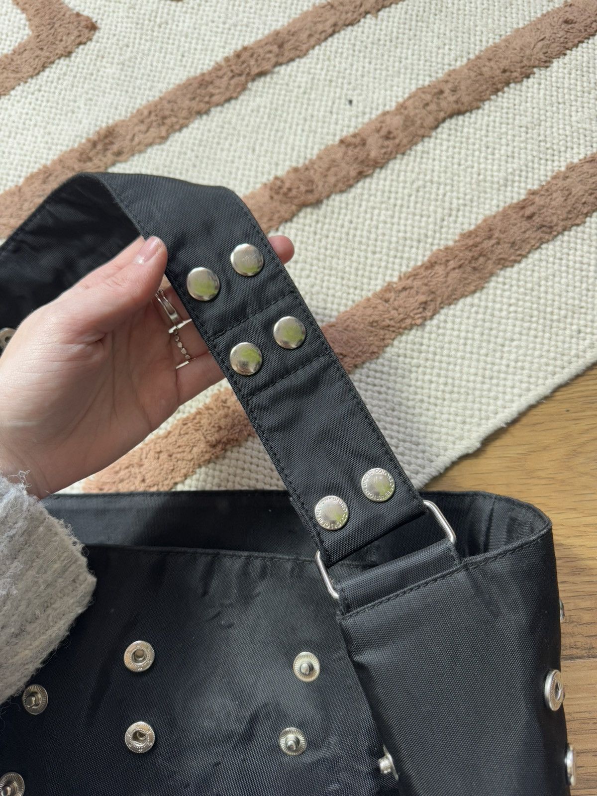 United Colors Of Benetton UNITED COLORS OF BENETTON AVANT GARDE BUTTONS BAG Size ONE SIZE - 5 Thumbnail