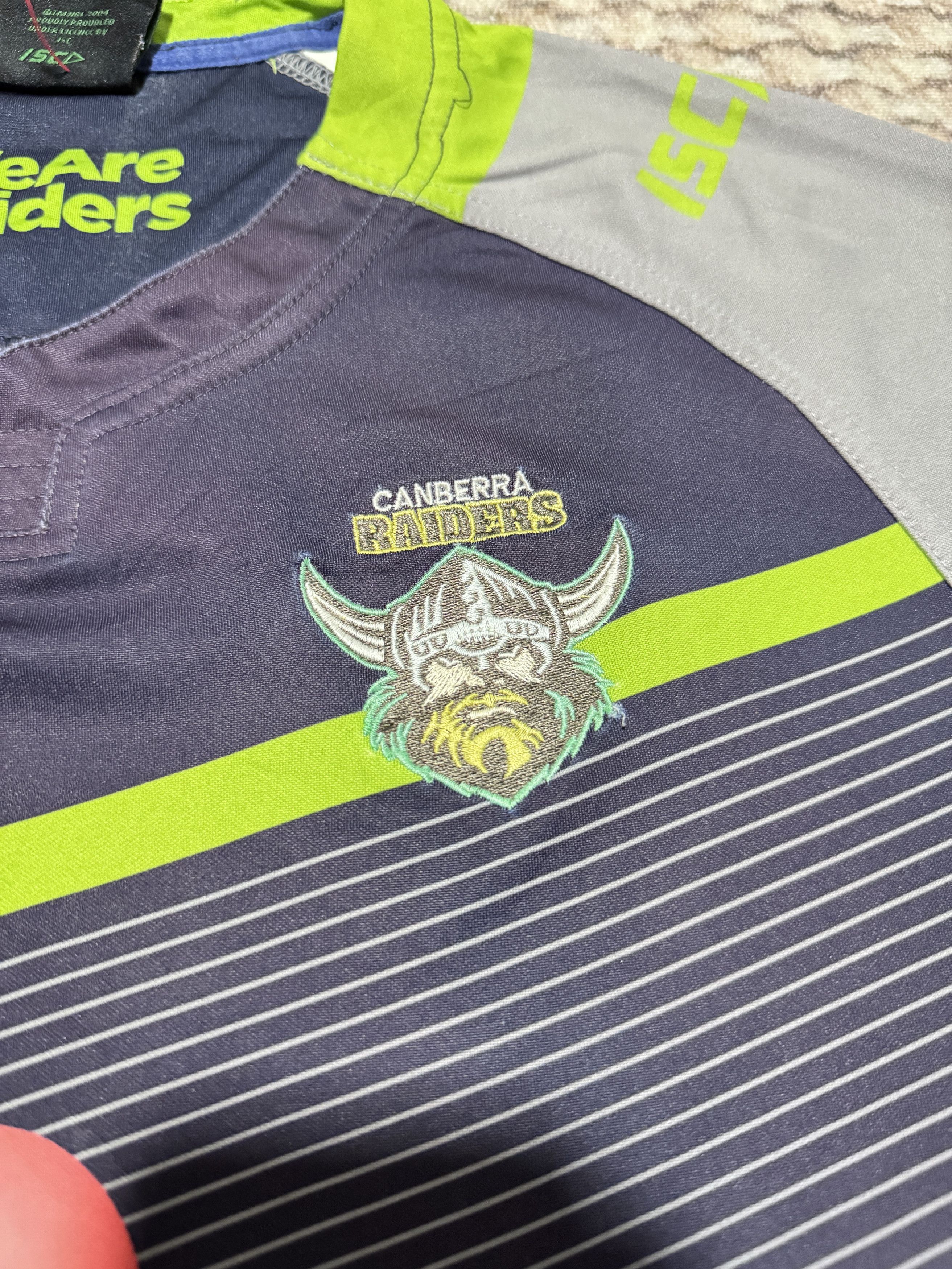 Sports Specialties ISC NRL Canberra Raiders Jersey Size XL Size US M / EU 48-50 / 2 - 4 Thumbnail