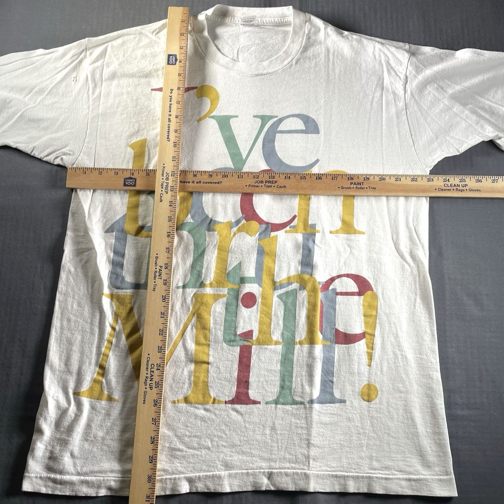 Vintage VINTAGE Collins & Aikman Shirt Men’s XL White 90s Car Interior Michigan Mens XL T-Shirt Cars Size US XL / EU 56 / 4 - 7 Thumbnail