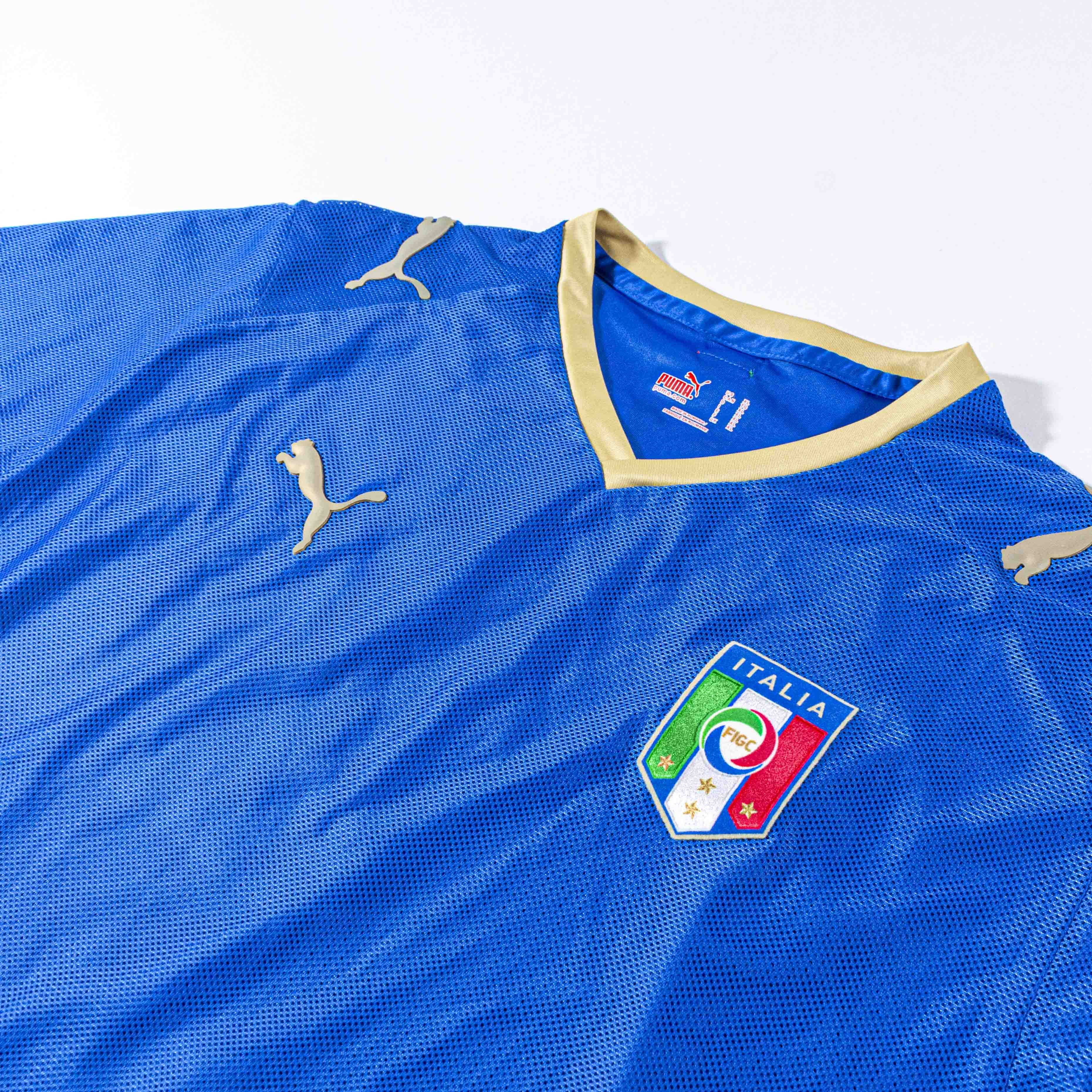 Puma Vintage Puma 2007 2008 Italy Home Jersey Luca Toni 9 Euro Size US XL / EU 56 / 4 - 5 Thumbnail