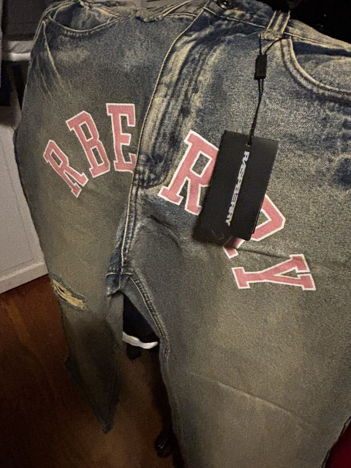 The GV Gallery Gv Gallery ‘ RBERRY Denim ’ Size US 36 / EU 52 - 4 Thumbnail