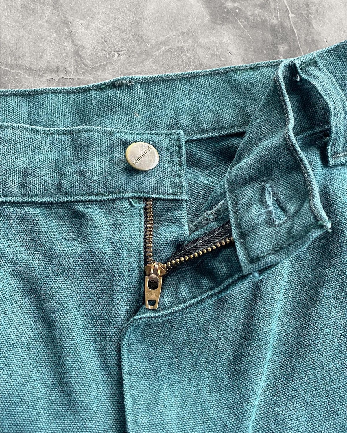 Carhartt VINTAGE 1998 HUNTER GREEN CARHARTT SHORT PANT B24-HTG Size US 34 / EU 50 - 4 Thumbnail