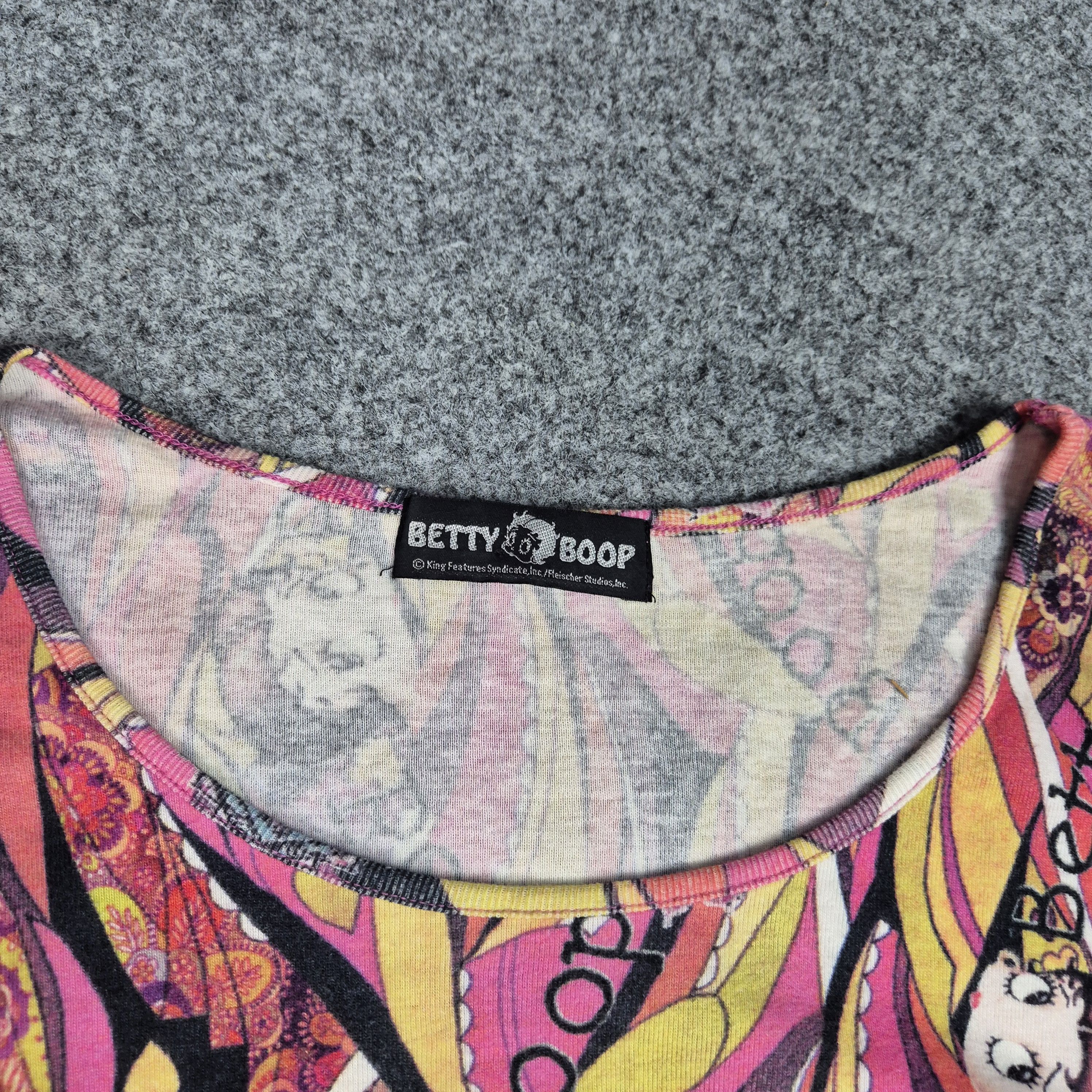 Japanese Brand Vintage betty boop longsleeve Size S / US 4 / IT 40 - 4 Thumbnail