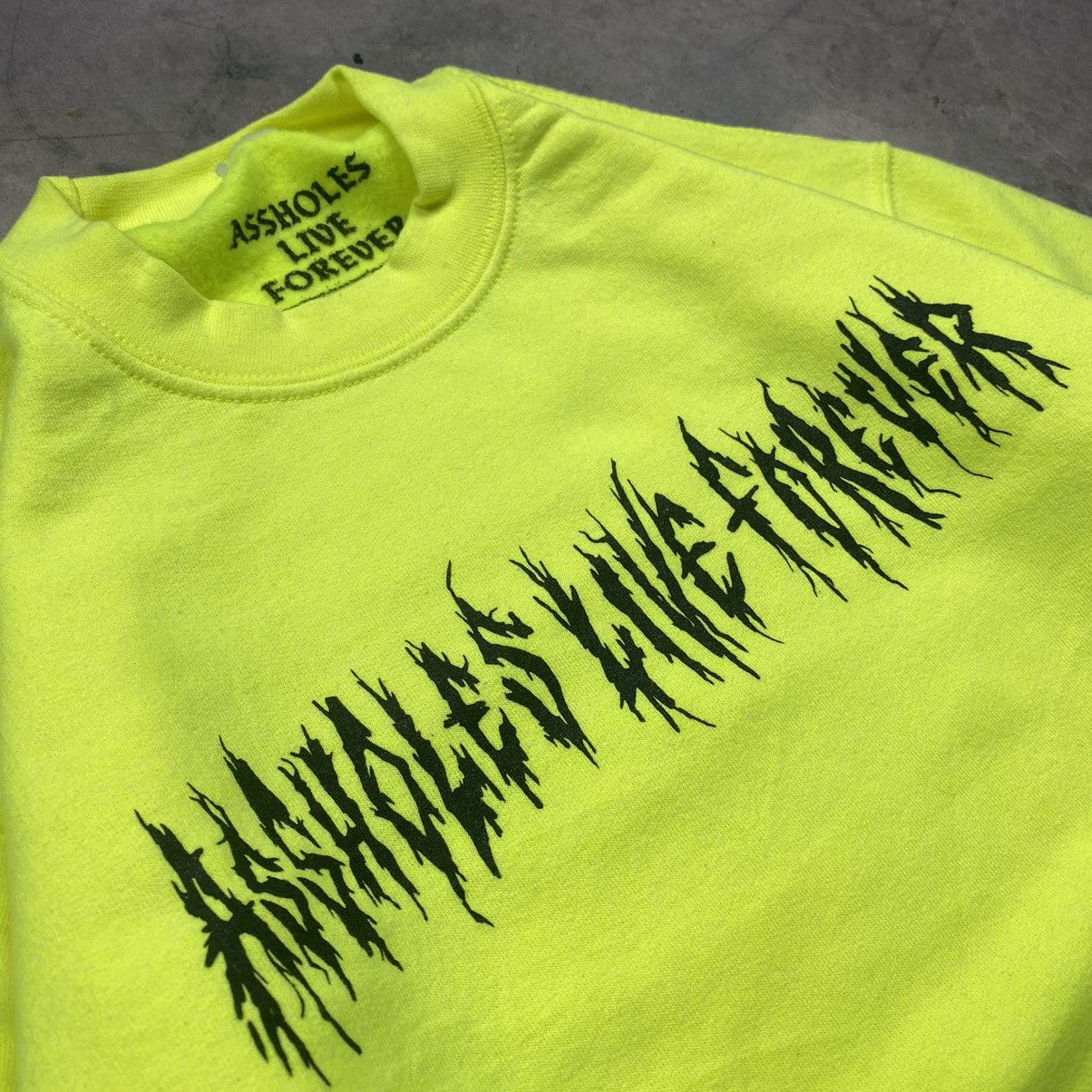 Other Assholes Live Forever Gothic Crewneck Size US S / EU 44-46 / 1 - 3 Thumbnail