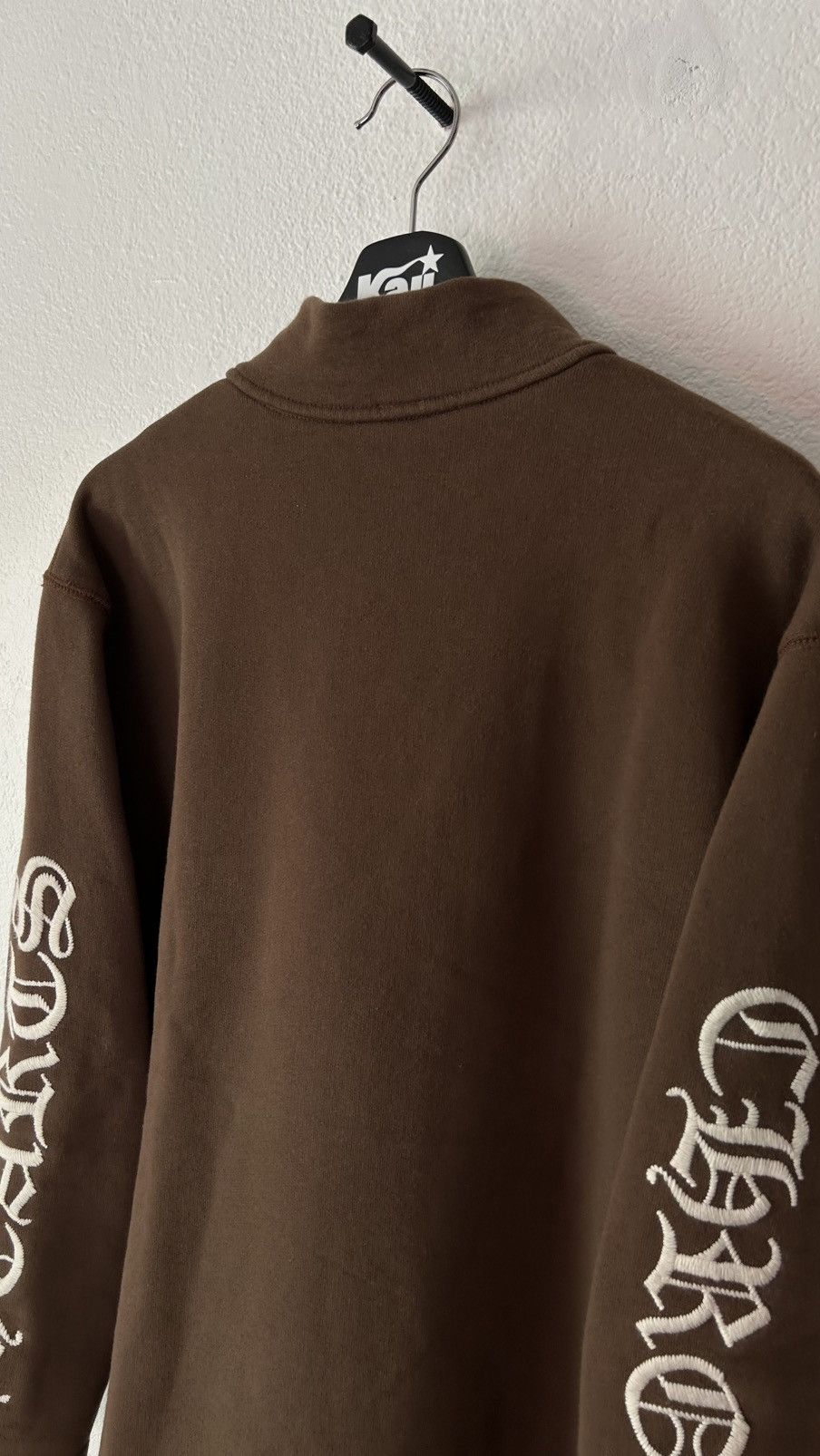 Chrome Hearts Chrome Hearts Brown Quarter Zip Size US XL / EU 56 / 4 - 14 Thumbnail