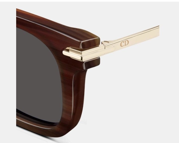 Dior o1w1db10824 Size: OS / Rectangular Sunglasses in Brown Size ONE SIZE - 4 Thumbnail