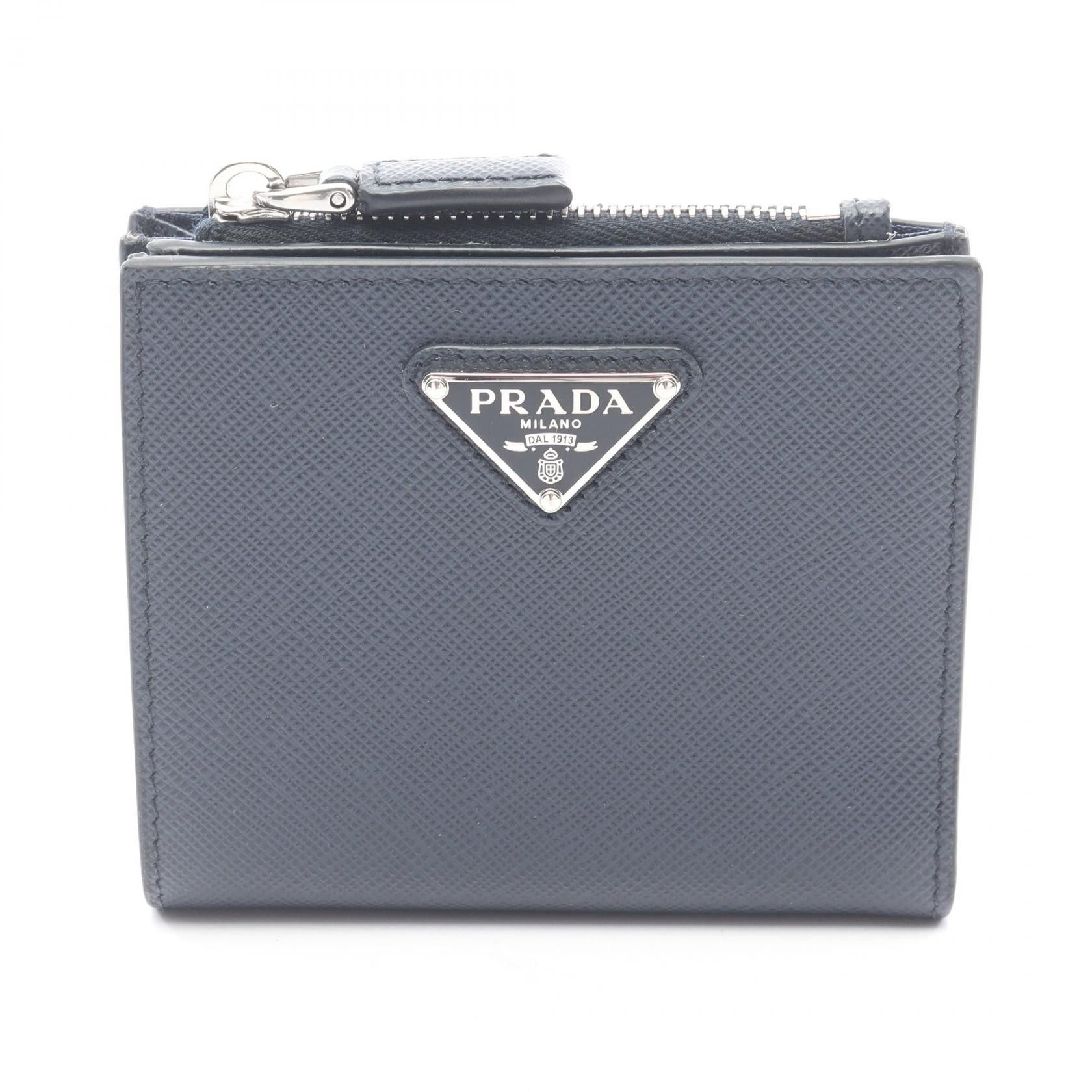 Prada Prada Prada Saffiano Leather Wallet Leather Short Wallet 2ML049QHH DUTY FREE for USA Size ONE SIZE - 1 Thumbnail