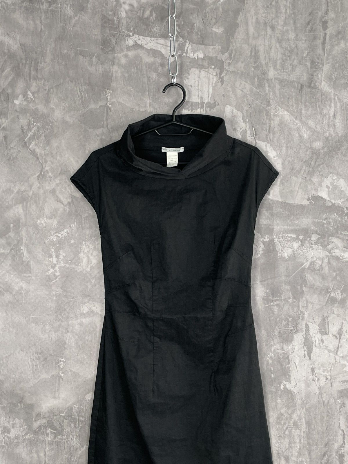 Sarah Pacini × Vintage Vintage Sarah Pacini Midi Avant Garde Glamour Dress Size S / US 4 / IT 40 - 2 Thumbnail