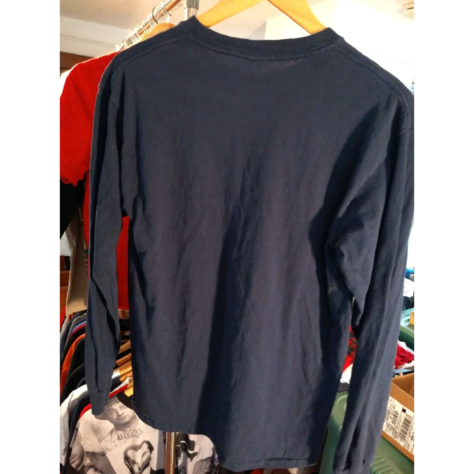 Gildan VINTAGE Trump Maga Make America Great Again Long Sleeve Tee Size M Blue Cotton T-Shirt Mens Size US M / EU 48-50 / 2 - 4 Thumbnail