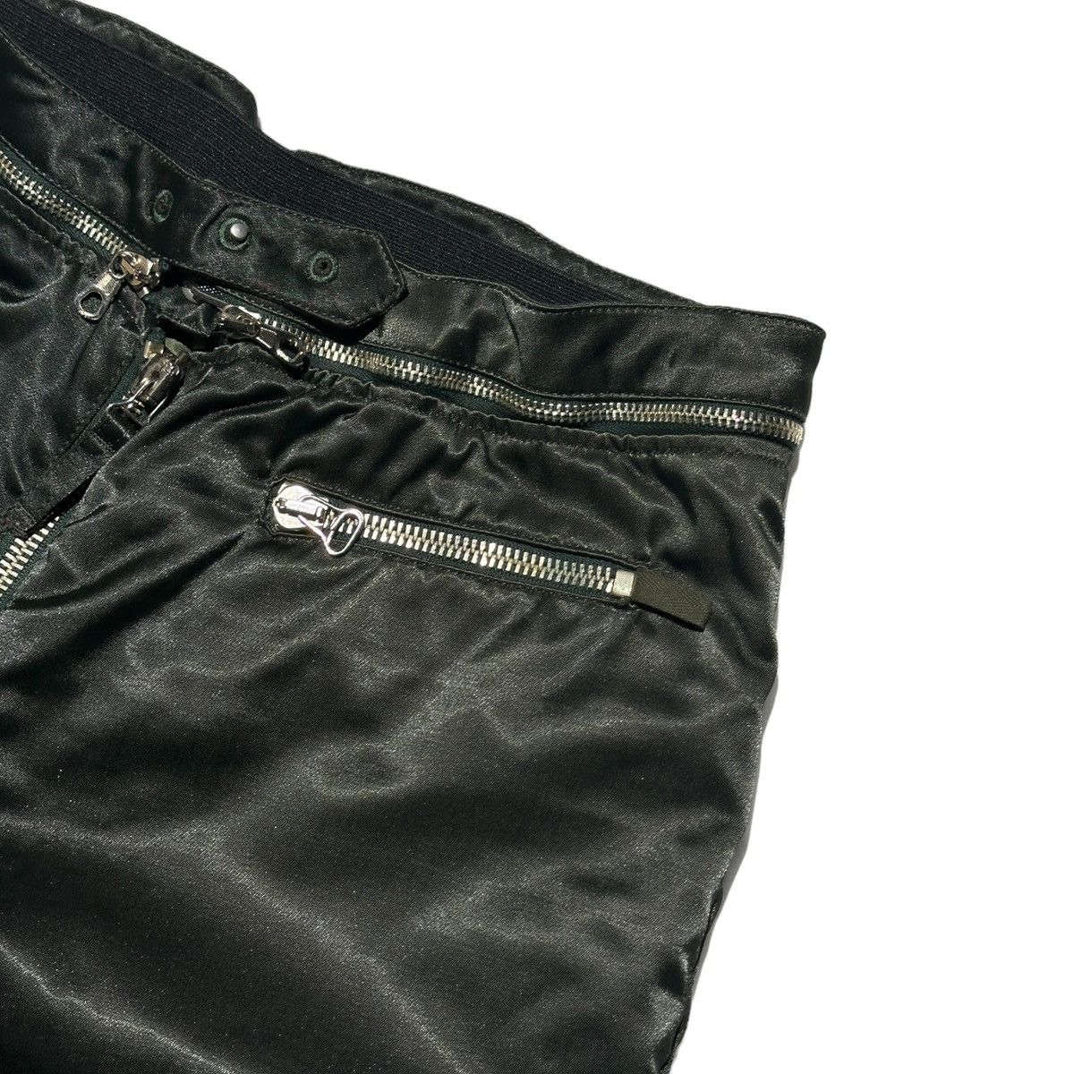Jean Paul Gaultier Nylon double waist zip pant Size US 32 / EU 48 - 2 Thumbnail