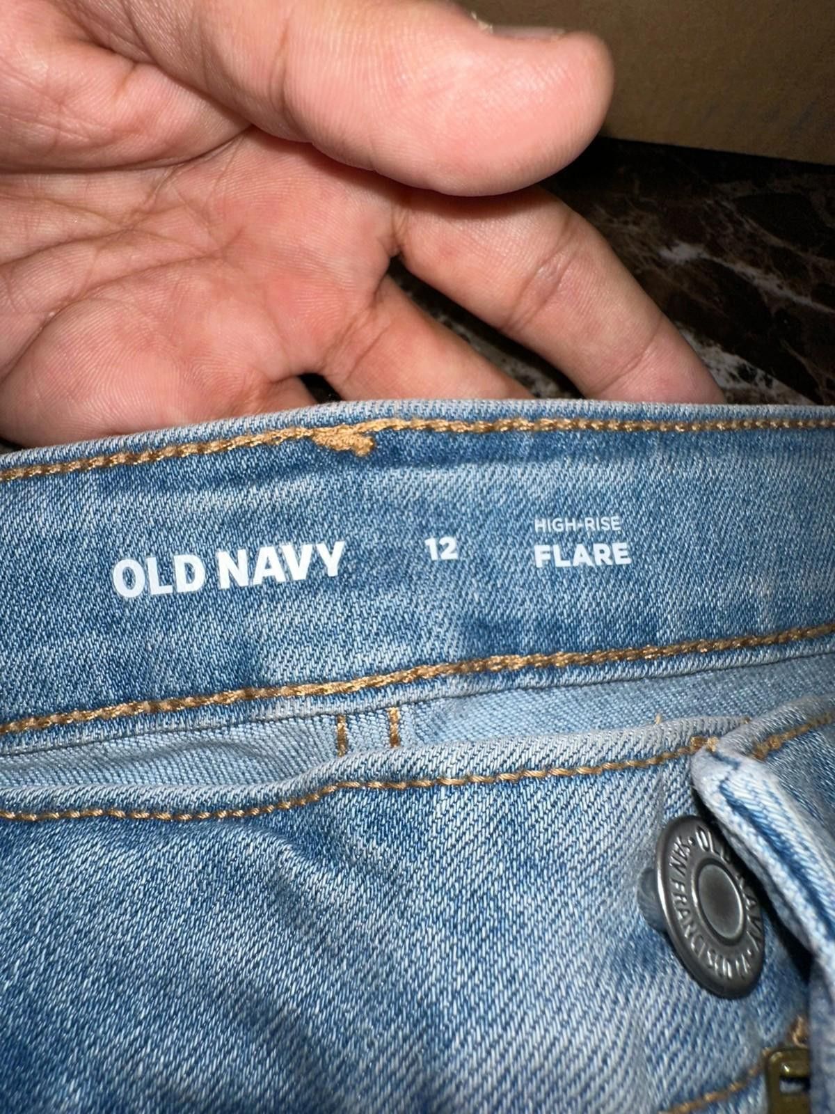 Old Navy Old Navy Flared Denim – Women’s 12, New with Tags Size 34" / US 12 / IT 48 - 6 Thumbnail