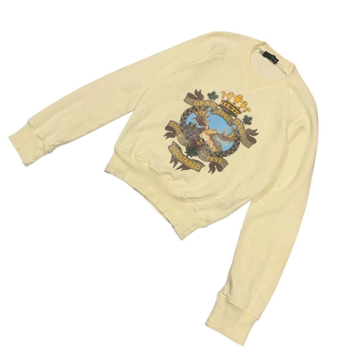 Dsquared2 Dsquared2 Dean & Dan Crest Logo Crewneck Sweatshirt Size US S / EU 44-46 / 1 - 4 Thumbnail