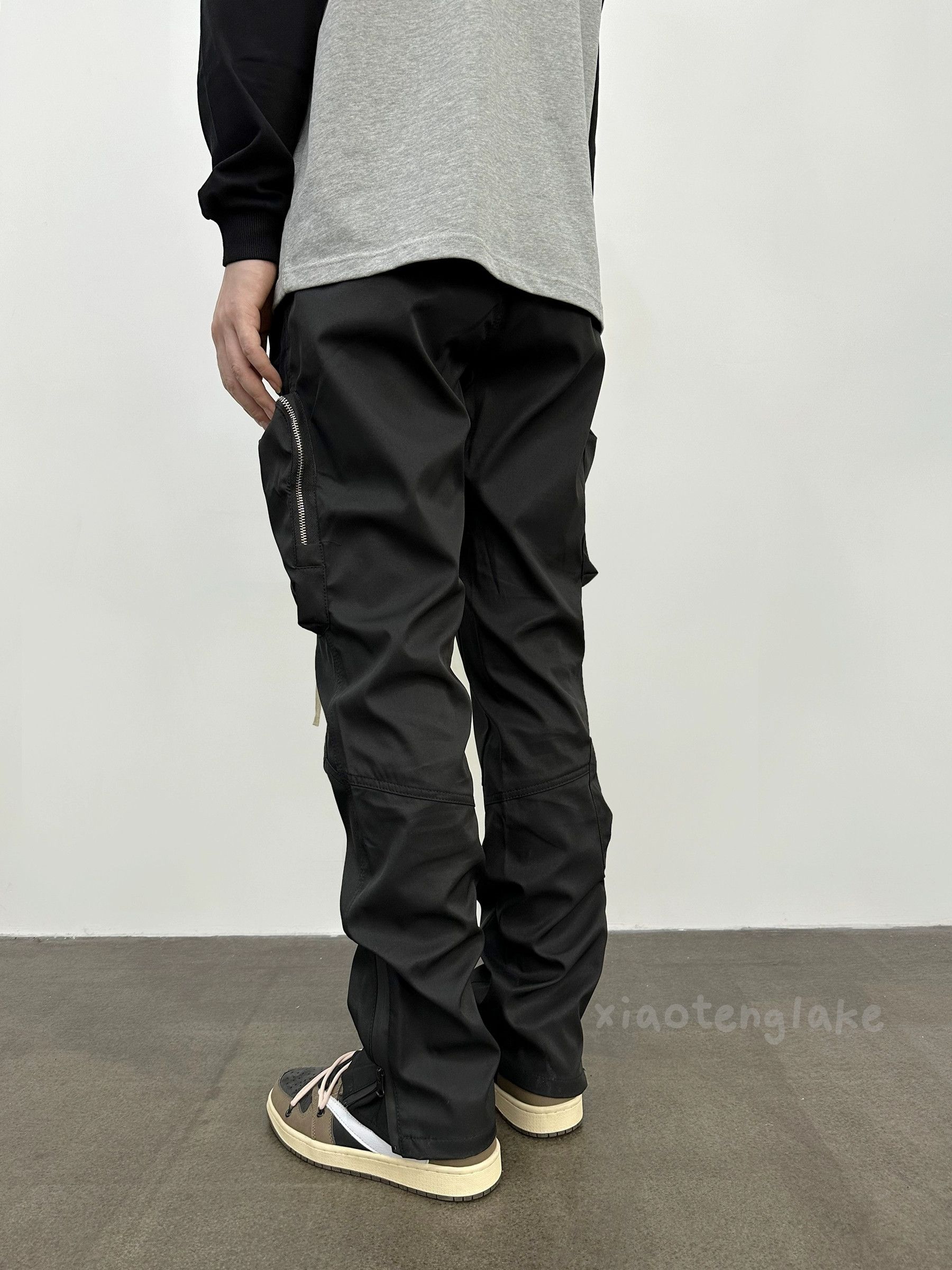 Designer zipper function skate hiphop cargo tactical pants Size US 28 / EU 44 - 5 Thumbnail