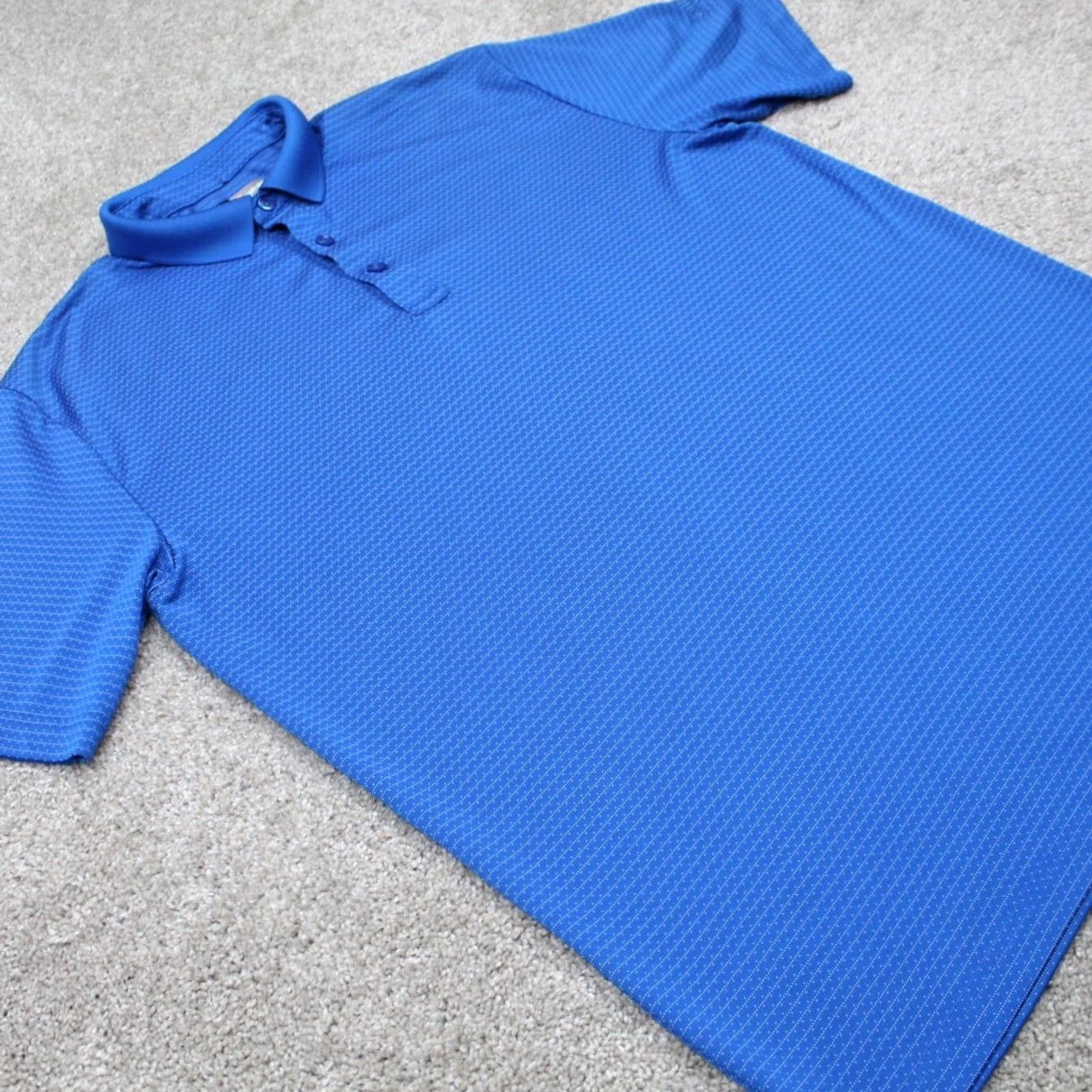 Callaway Callaway Opti-Dri Polo Shirt Mens Medium Blue Golf Polyester Short Sleeve Size US M / EU 48-50 / 2 - 6 Thumbnail