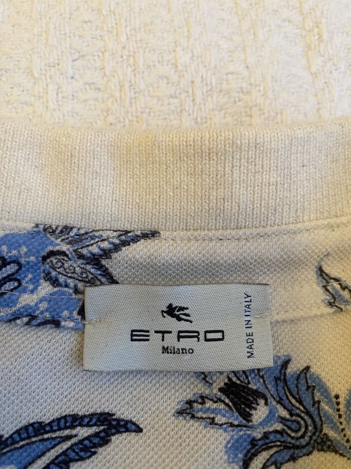 Etro Etro Floral Polo Size US XXL / EU 58 / 5 - 2 Thumbnail