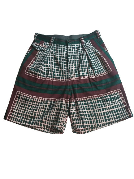 Sacai Sacai front pleated pattern dress shorts Size US 32 / EU 48 - 1 Thumbnail