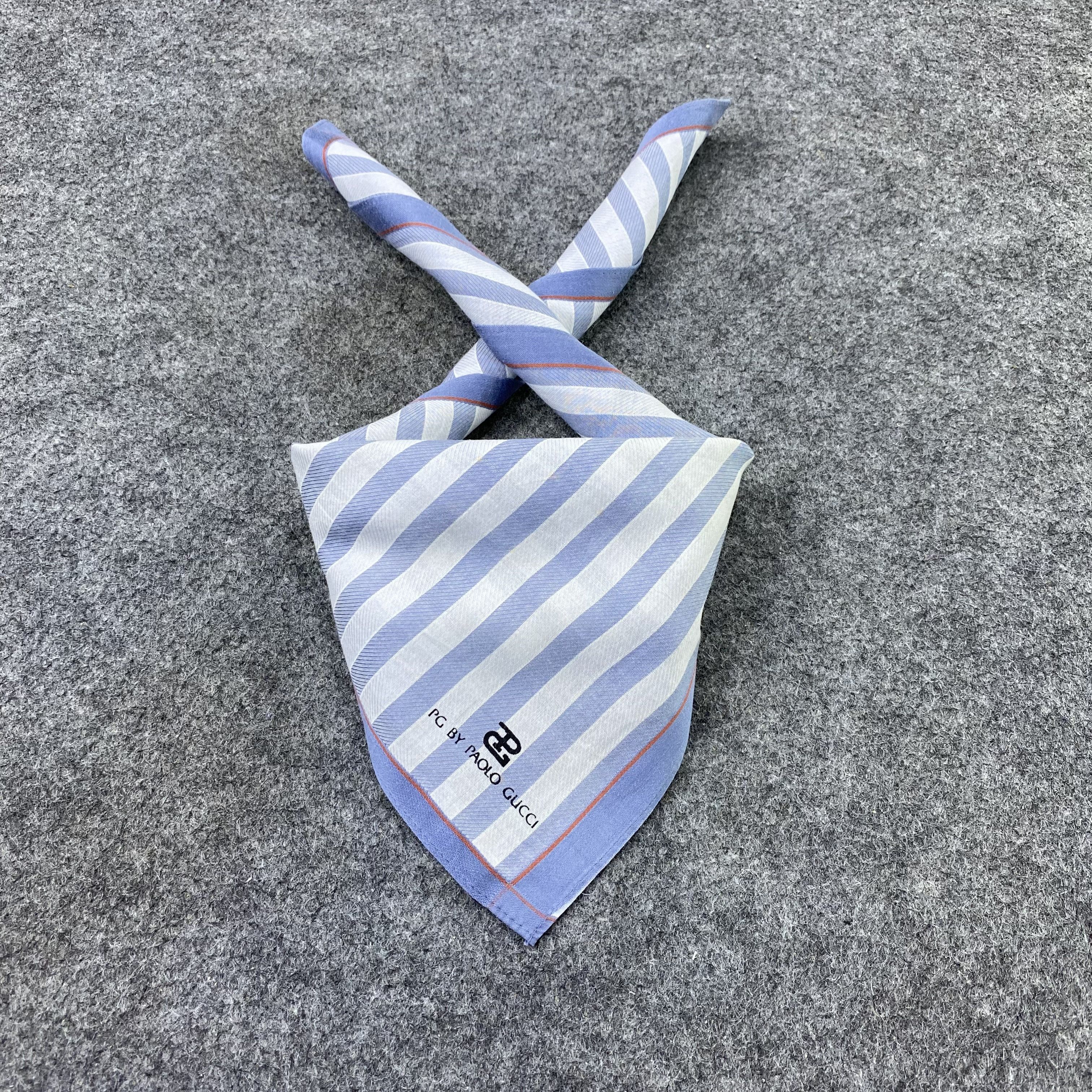 Paolo Gucci Paolo Gucci Handkerchief Neckerchief Bandana-B2048 Size ONE SIZE - 2 Thumbnail