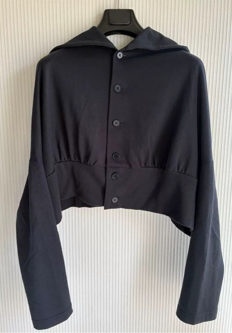 Yohji Yamamoto Yohji Yamamoto Short Hoodie Size US S / EU 44-46 / 1 - 1 Thumbnail