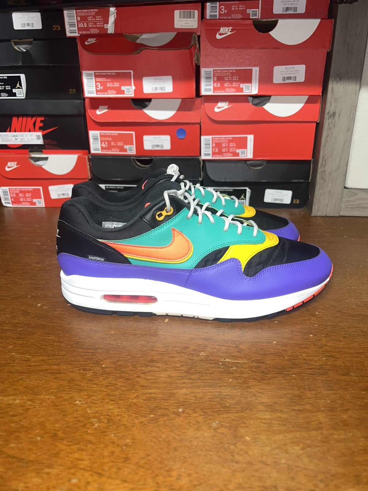 Nike Air Max 1 SE Windbreaker size 11.5 Size US 11.5 / EU 44-45 - 7 Thumbnail