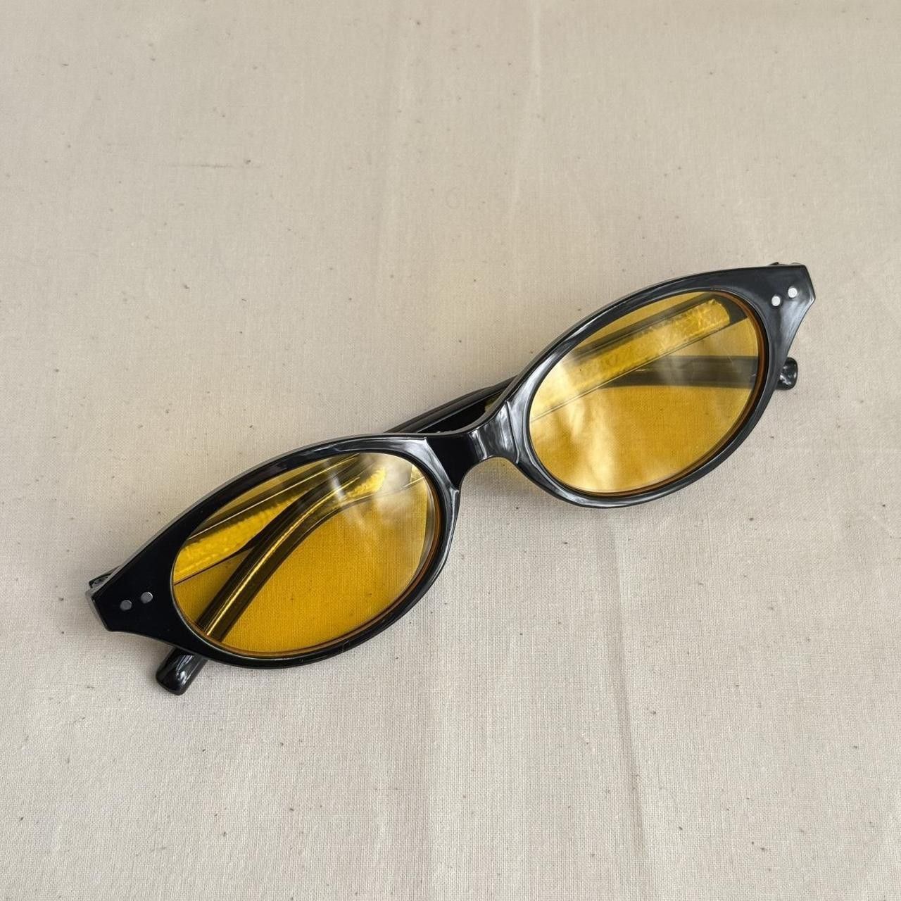 Other y2k sporty black round aviator sunglasses Size ONE SIZE - 1 Thumbnail