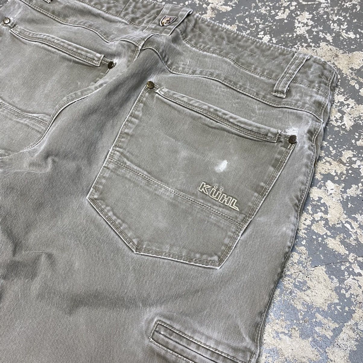 Kuhl Kuhl Vintage Rydr Jean Cargo Utility Hiking Outdoor Pants Size US 34 / EU 50 - 7 Thumbnail
