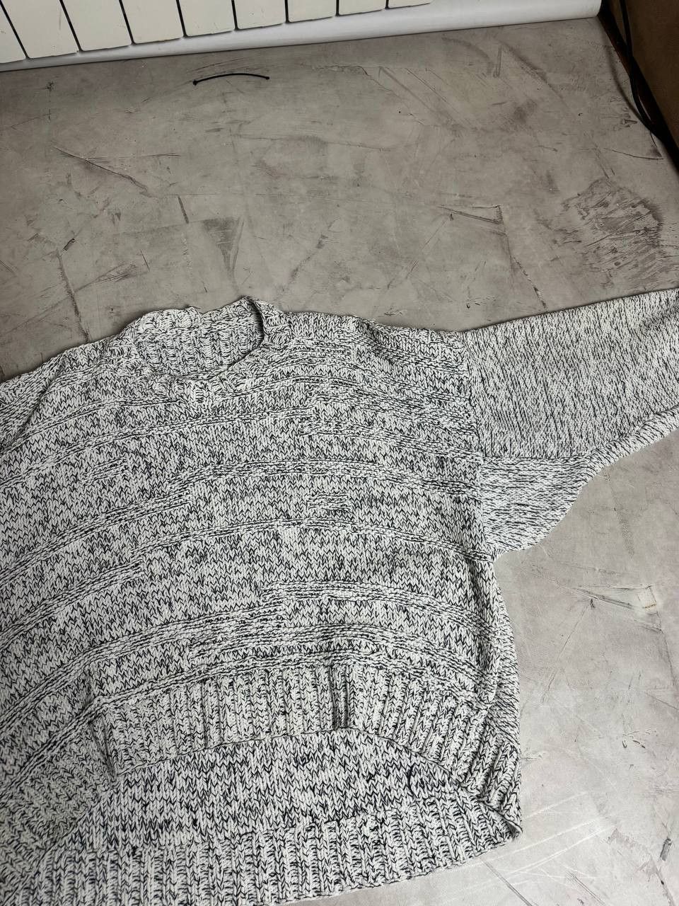 Other Extra Rare Body map England 80s assimetric knite sweater Size US L / EU 52-54 / 3 - 6 Thumbnail