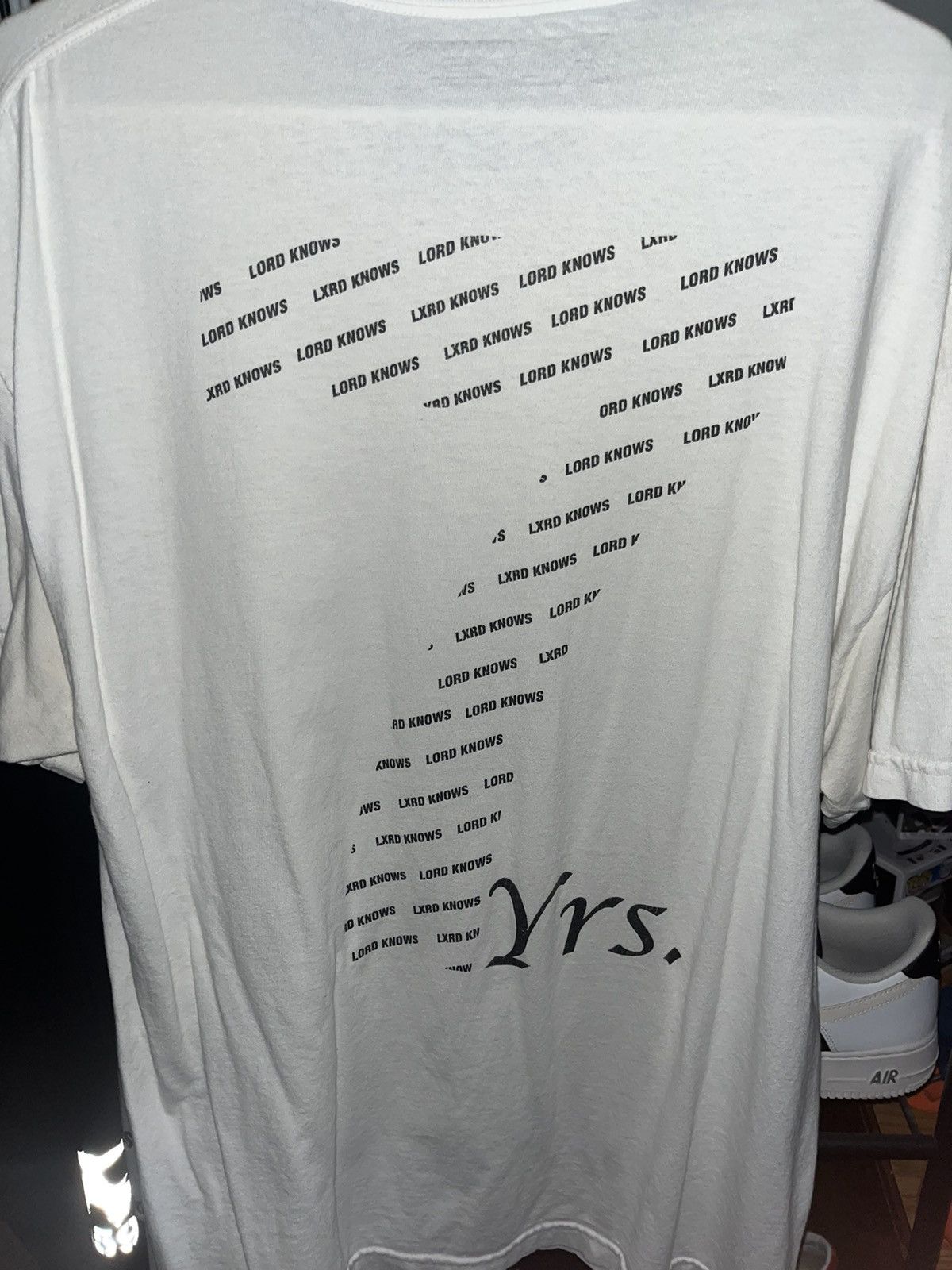 Lxrdknows Lord Knows 7 year anniversary t shirt Size US XL / EU 56 / 4 - 2 Thumbnail