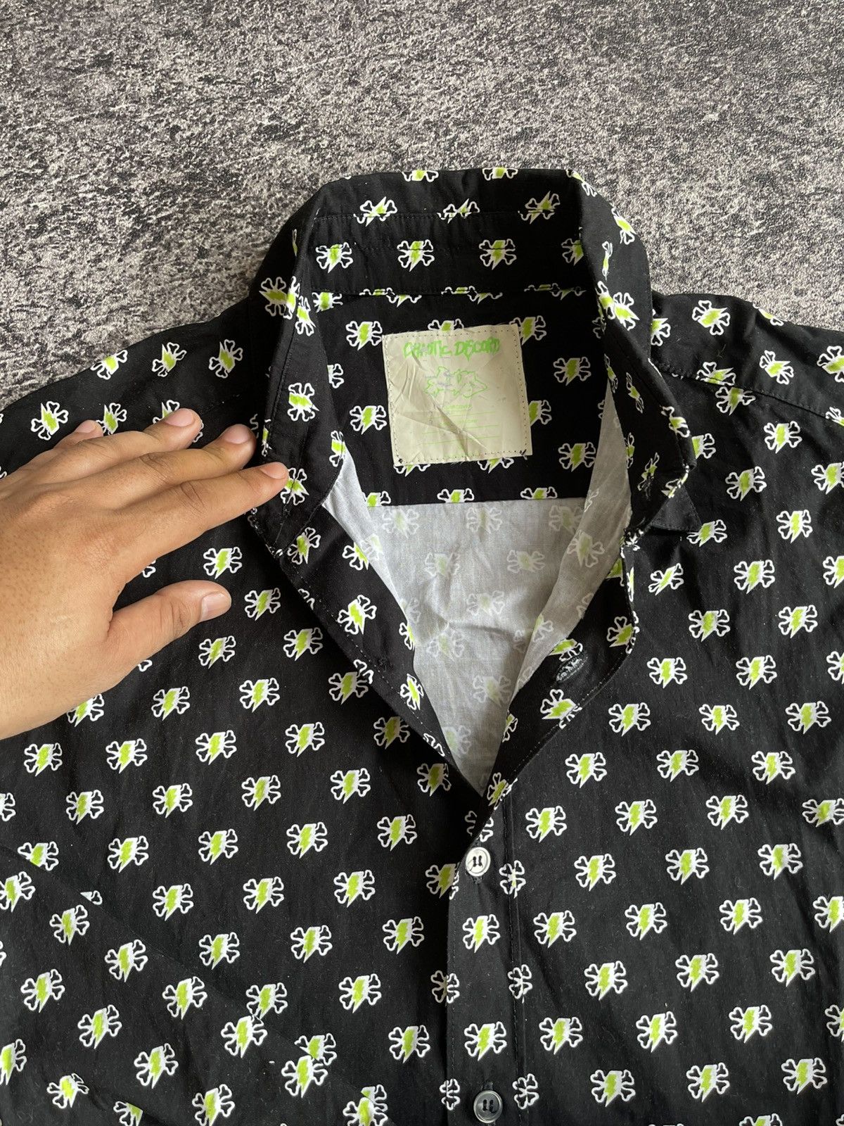 Undercover Undercover Chaotic Discord Thunder/Crossbone Shirt Size US L / EU 52-54 / 3 - 6 Thumbnail