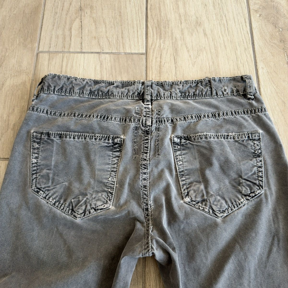Rick Owens Drkshdw SS2006 "Tungsten" Dark Shadow Thin Denim Jeans Size US 28 / EU 44 - 7 Thumbnail