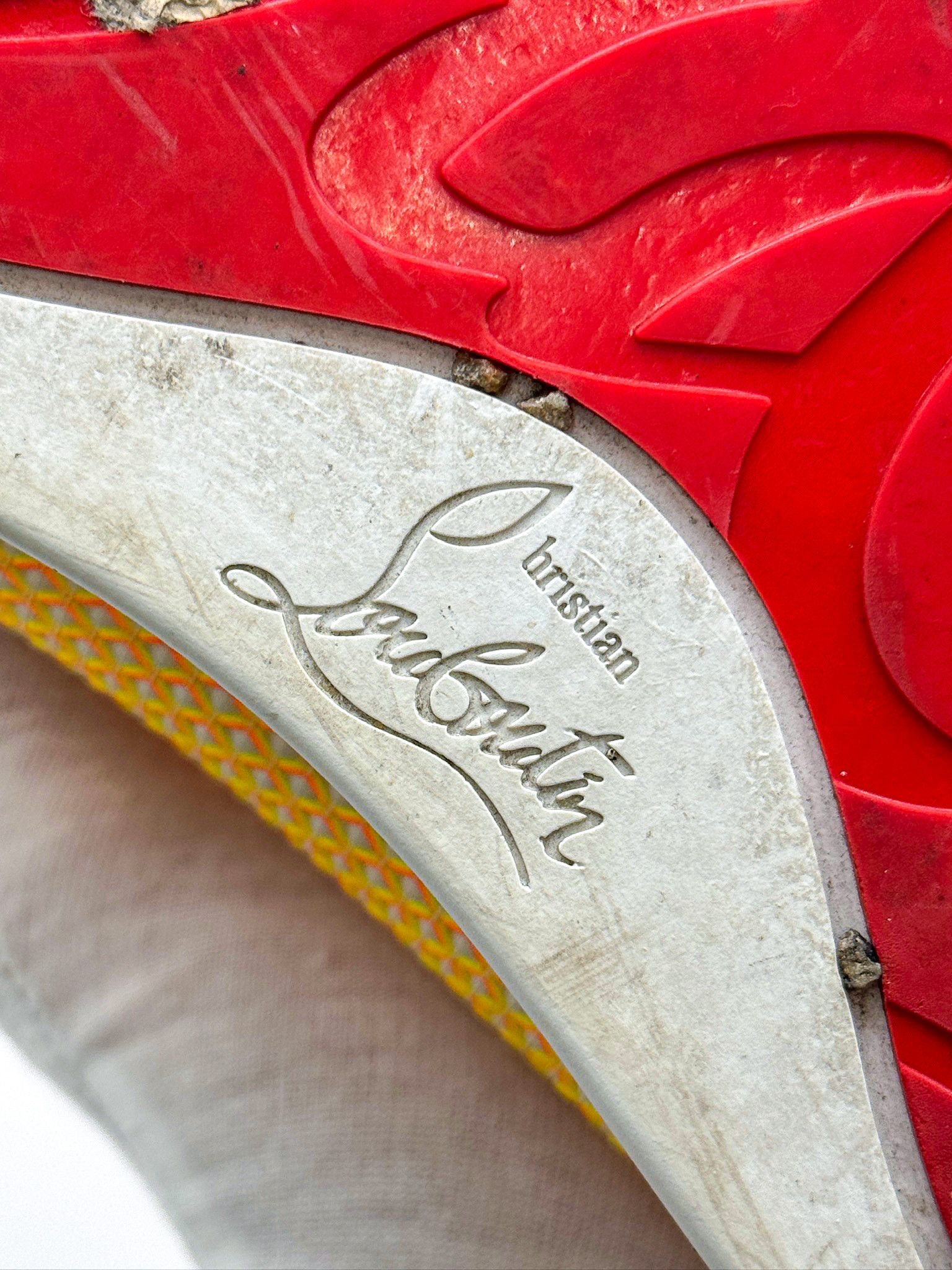 Christian Louboutin Christian Louboutin Fun Louis Junior Leather Trainers Size US 11 / EU 44 - 14 Thumbnail