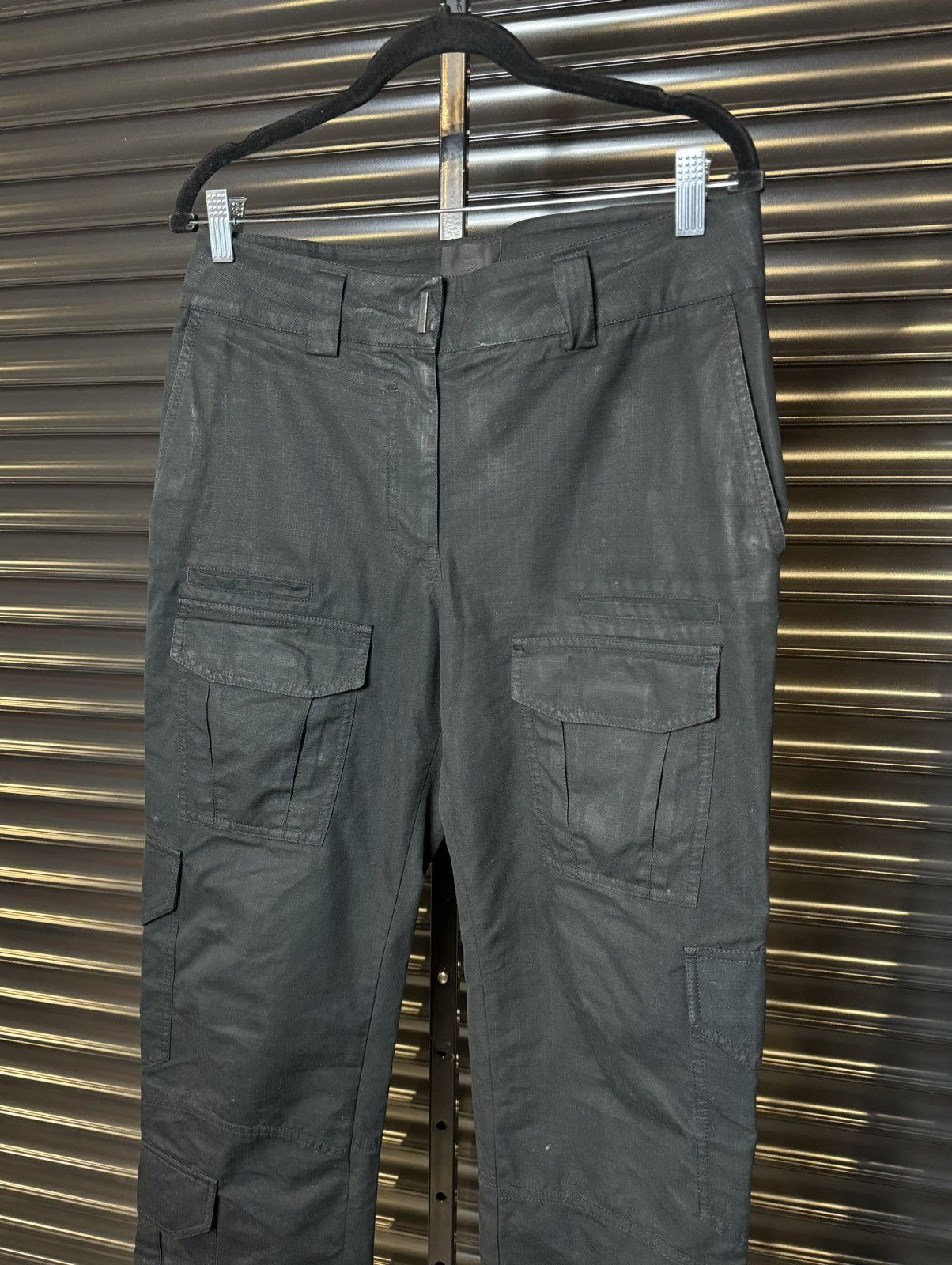 Givenchy Givenchy Black Cargo Pants - Size 40 Size US 33 - 2 Thumbnail