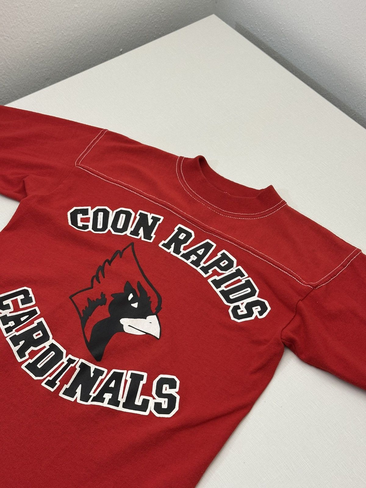 Vintage Vintage 70s Stedman Sport T Coon Rapids Cardinals Size Small Size US S / EU 44-46 / 1 - 10 Thumbnail