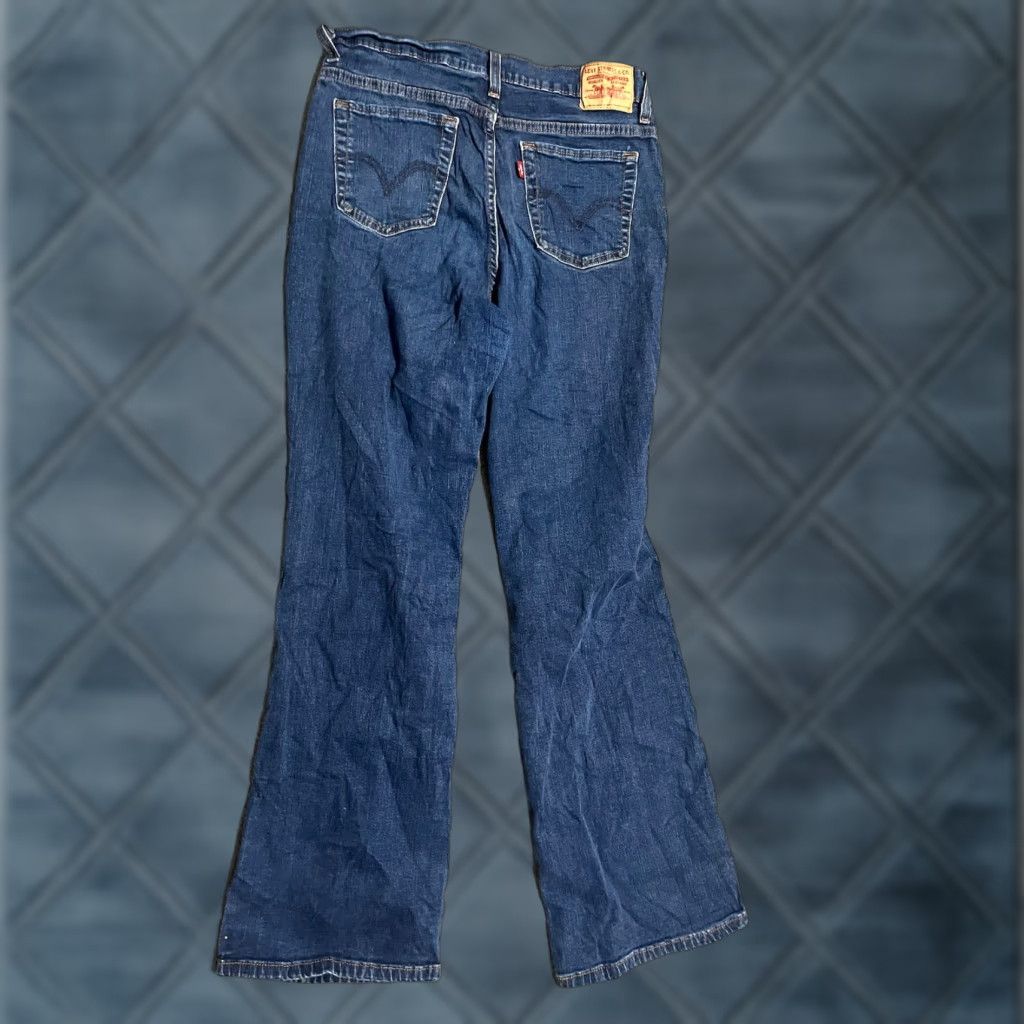Levi's VINTAGE Levi's Jeans 512 Slim Bootcut Womens 12 Blue Classic Casual Size 34" / US 12 / IT 48 - 1 Thumbnail