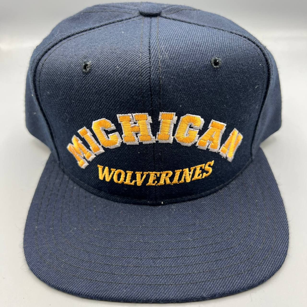 Michigan Wolverines Hat Men New Era Pro Model Snap Back Wool