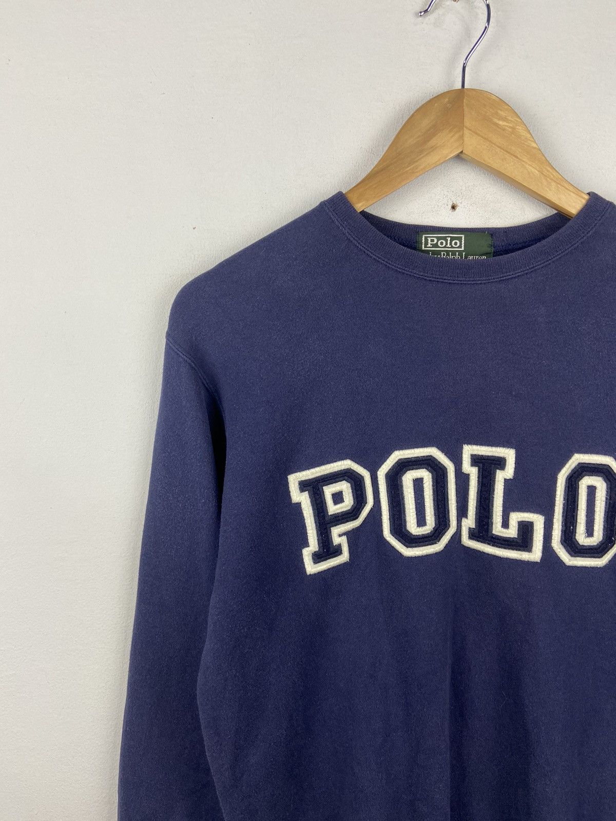 Polo Ralph Lauren × Vintage Vintage Polo Spell Out Big Logo Size US S / EU 44-46 / 1 - 2 Thumbnail